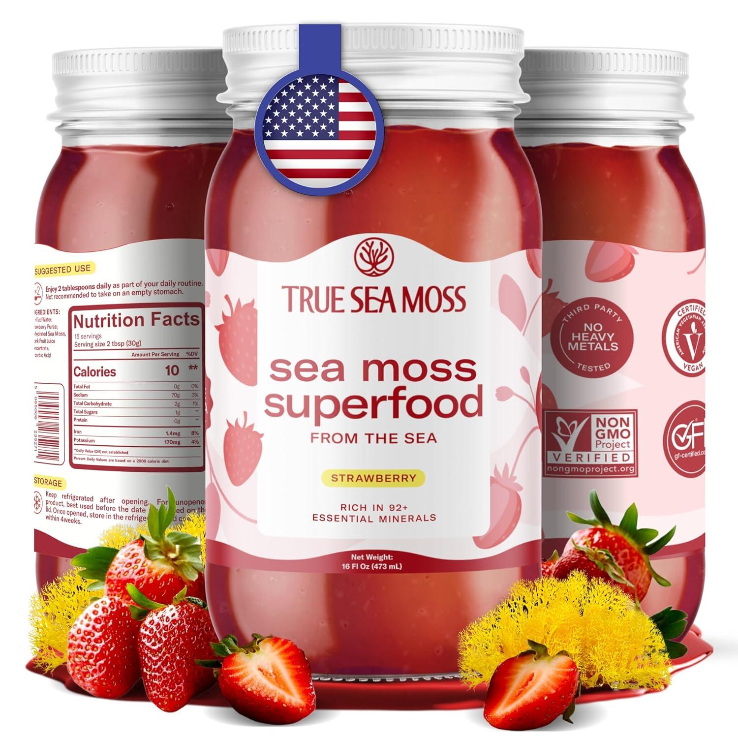 TrueSeaMoss Gel vs. Dried Seaweed: Antioxidants Unleashed!