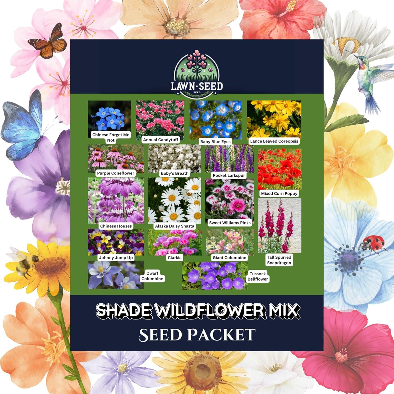 Shade Wildflower Mix Showdown: Attract Hummingbirds in Style!