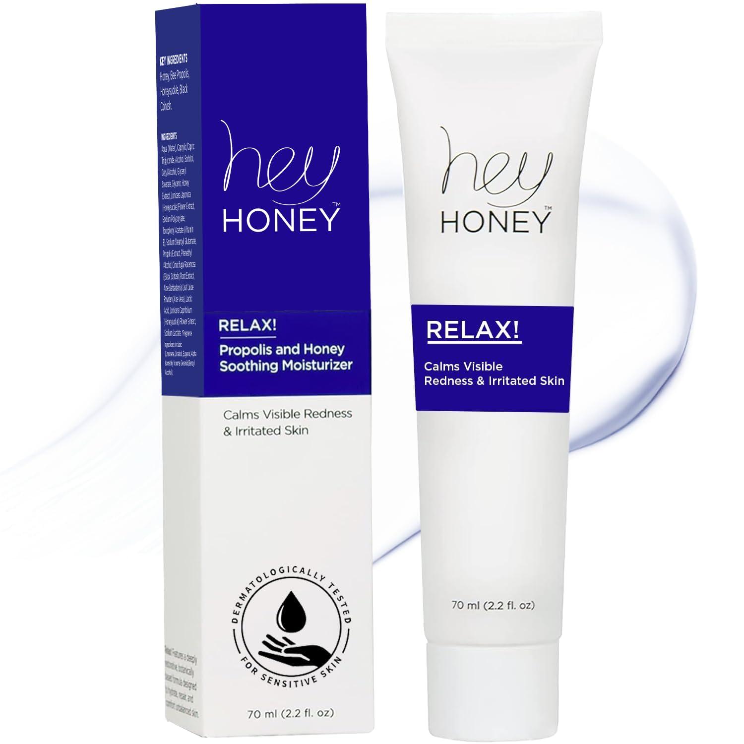 Hey Honey's Soothing Skin Solution: Redness Relief Faceoff