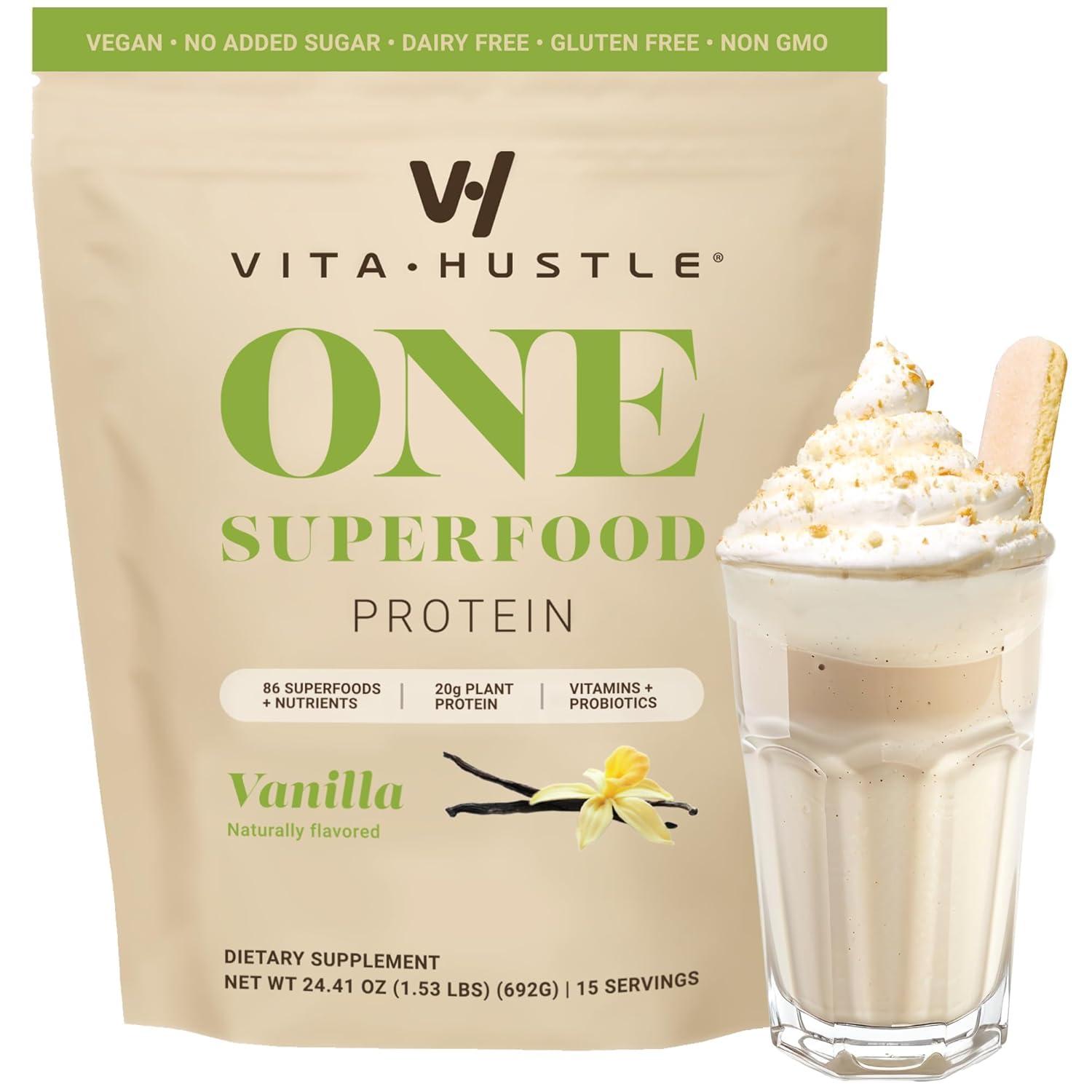 VitaHustle ONE Shake Showdown: Chocolate, Vanilla, or Cookies?