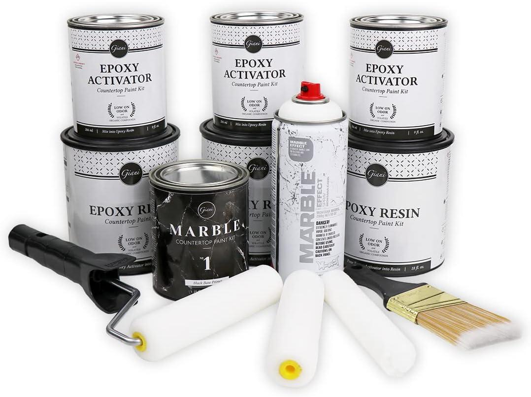 Countertop Paint Showdown: Marble vs. Granite in Style & Durability