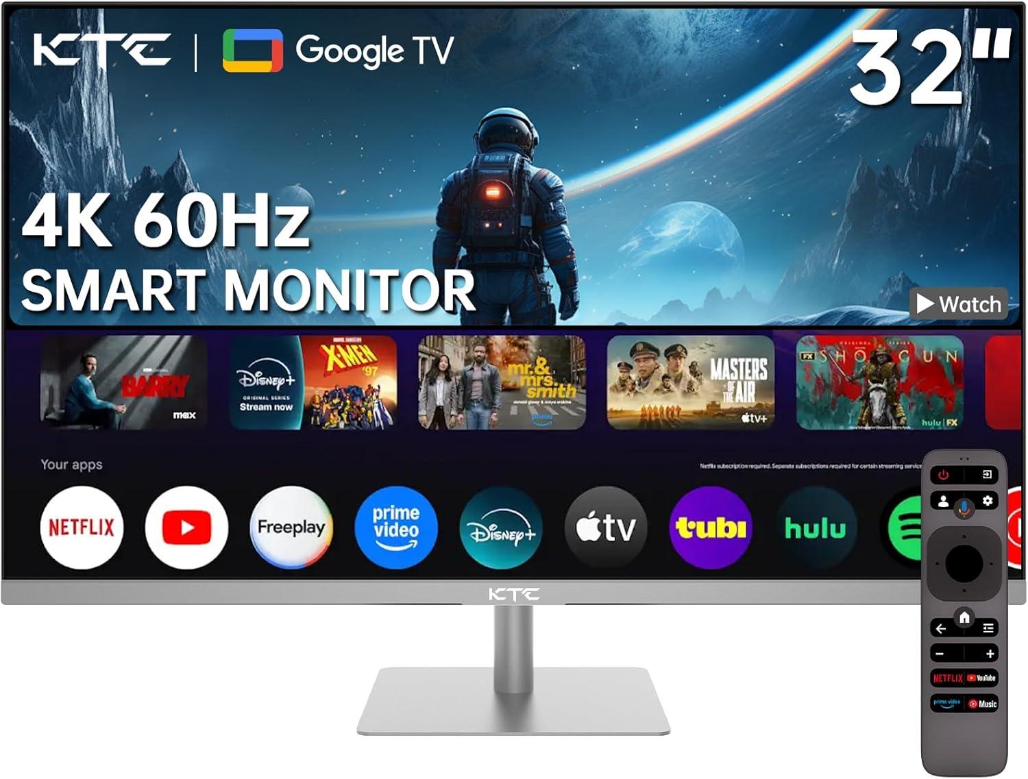 Smart Monitor Showdown: Can Google's TV Compete with 4K?
