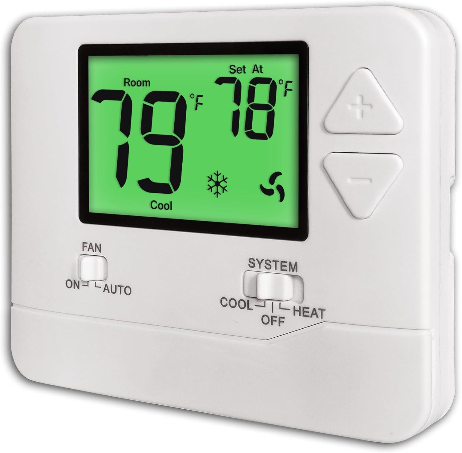 Comparing Non-Programmable Thermostats: Which One Wins?