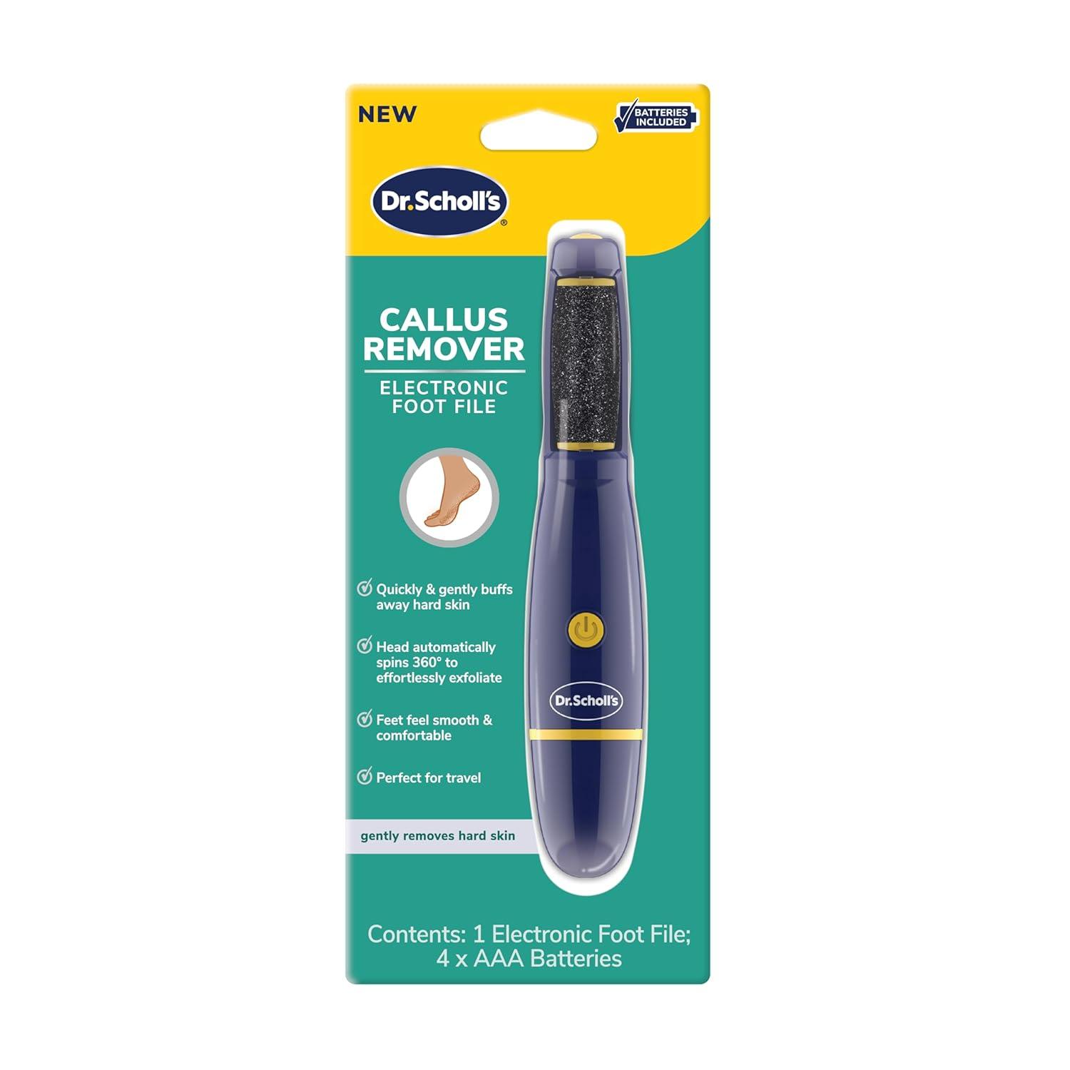 Dr. Scholl's Electronic Foot File: Effortless Smooth Skin Showdown