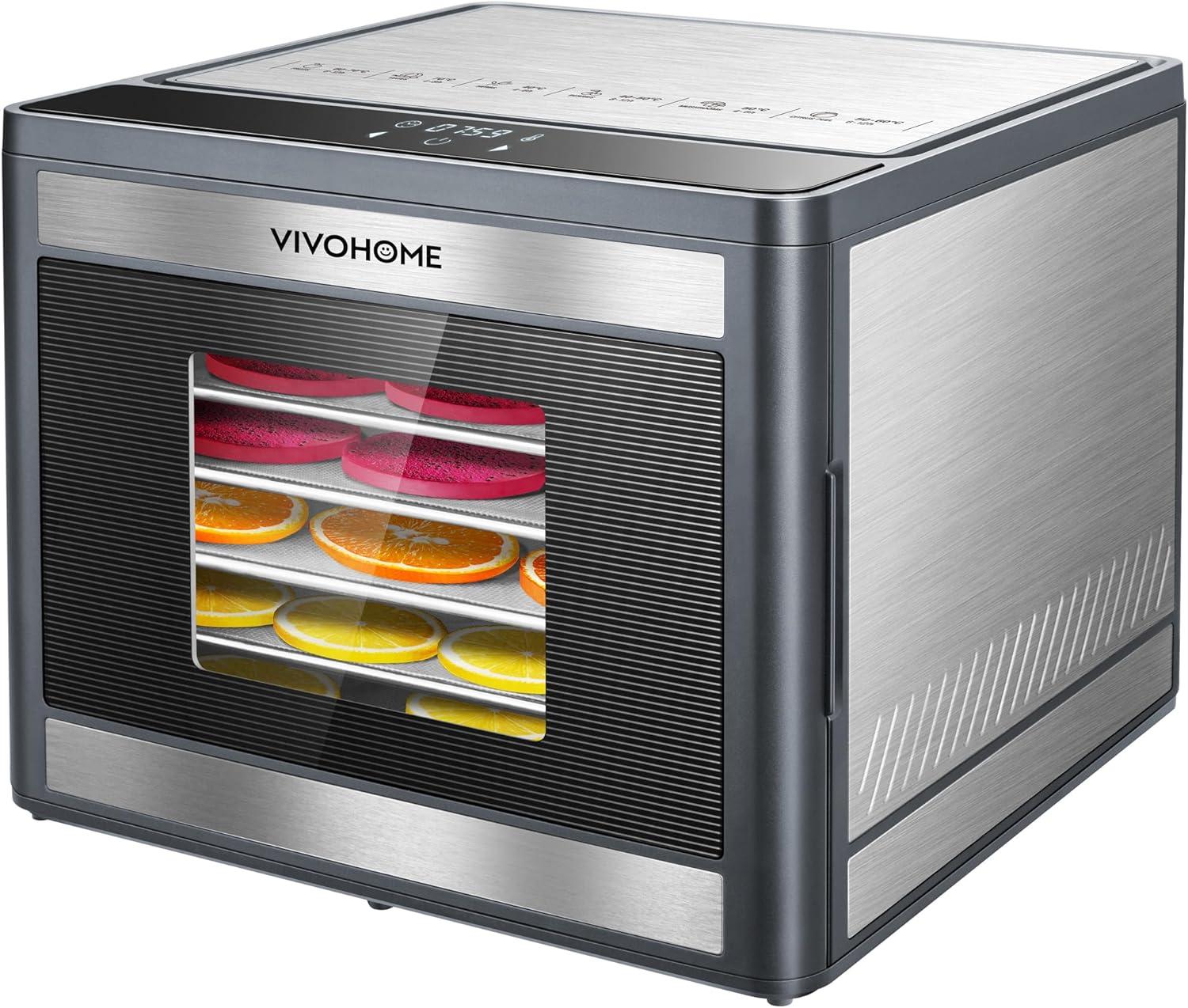VIVOHOME's Dehydrator Showdown: Jerky Lovers vs. Veggie Fans