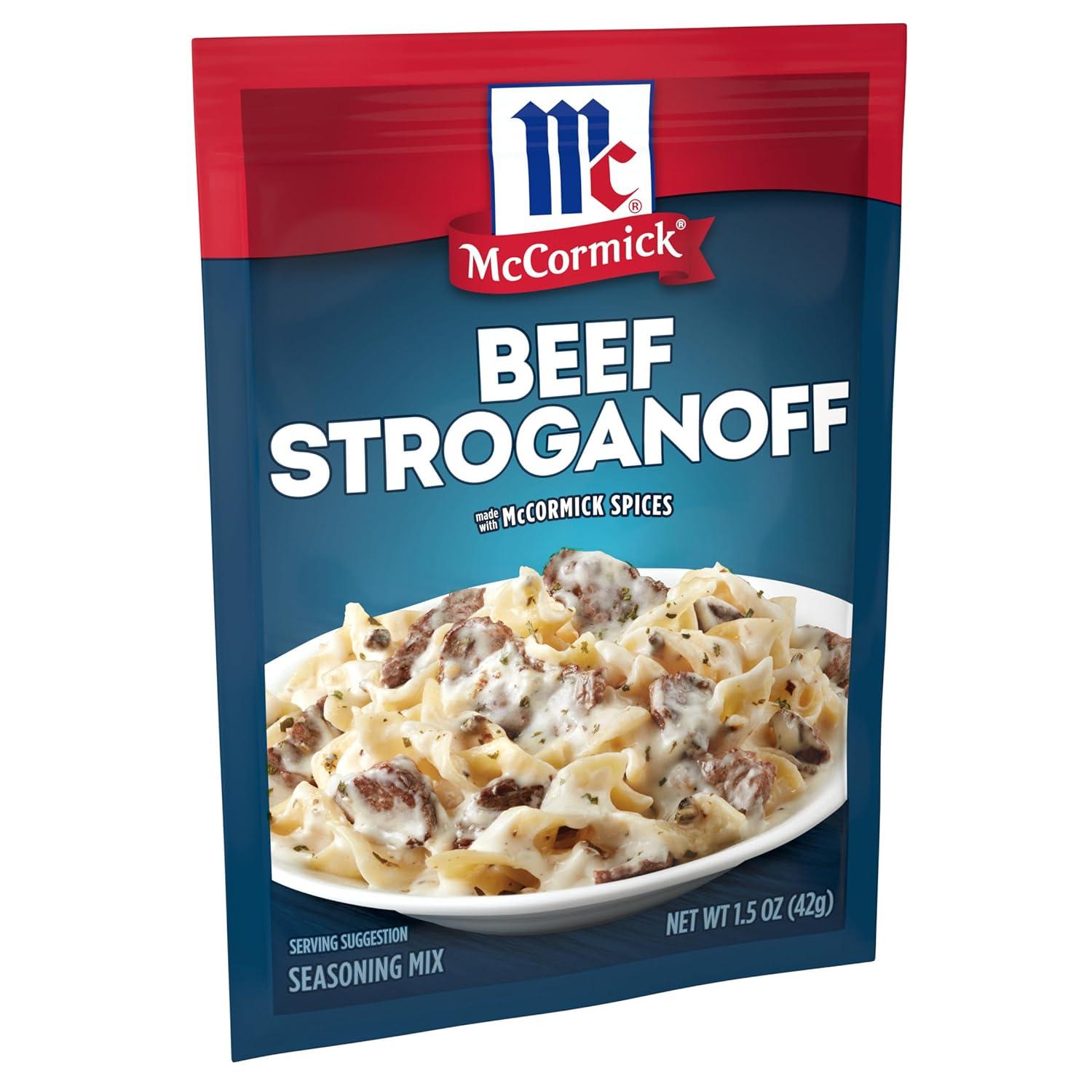 McCormick Beef Stroganoff Seasoning: A Taste Showdown