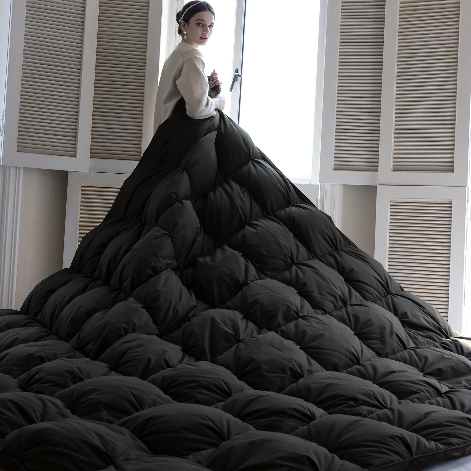 Cozy Goose Down Comforters: Warmth Showdown for All Seasons