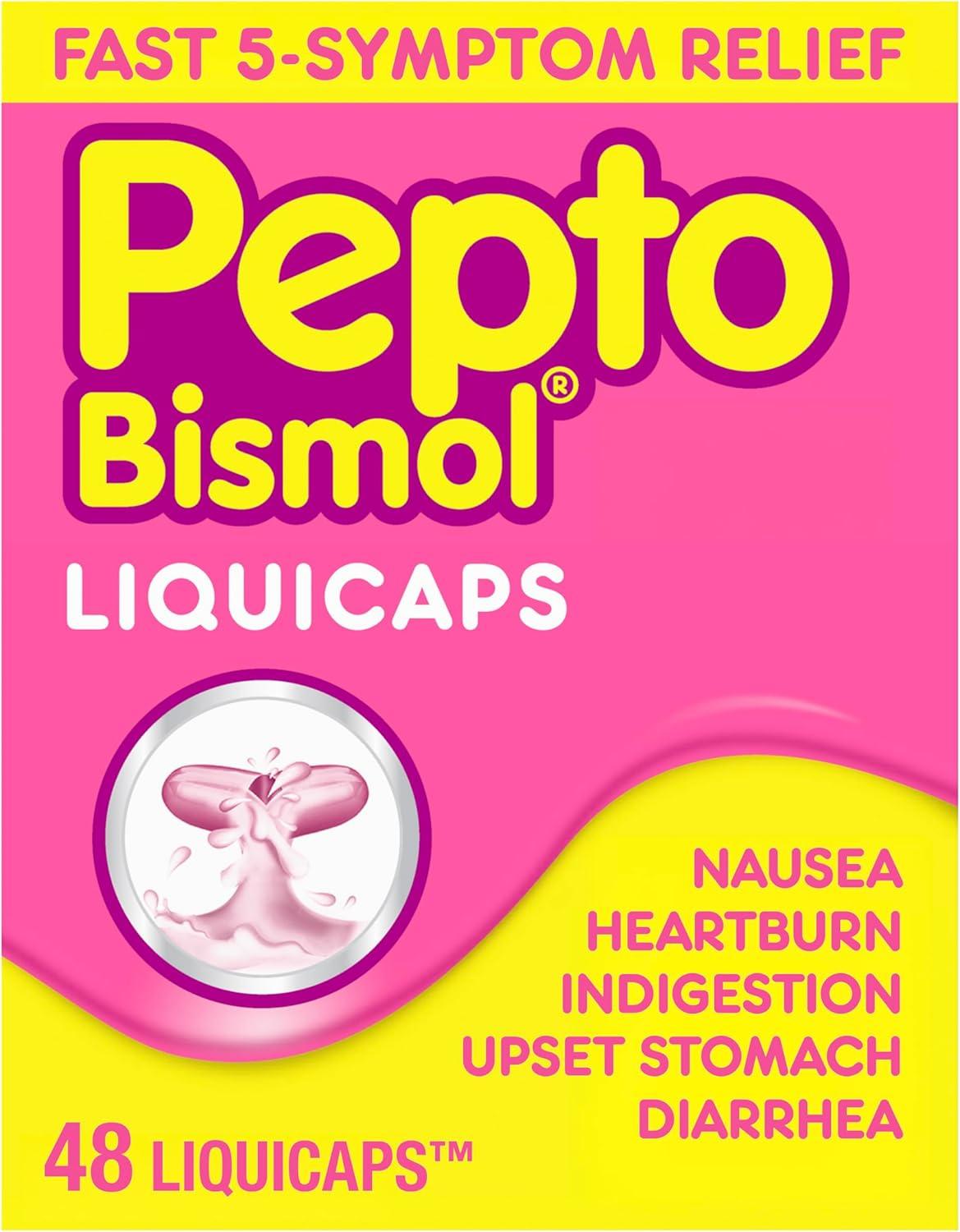 Pepto Bismol Liquicaps Showdown: Fast Relief for Summer Upsets