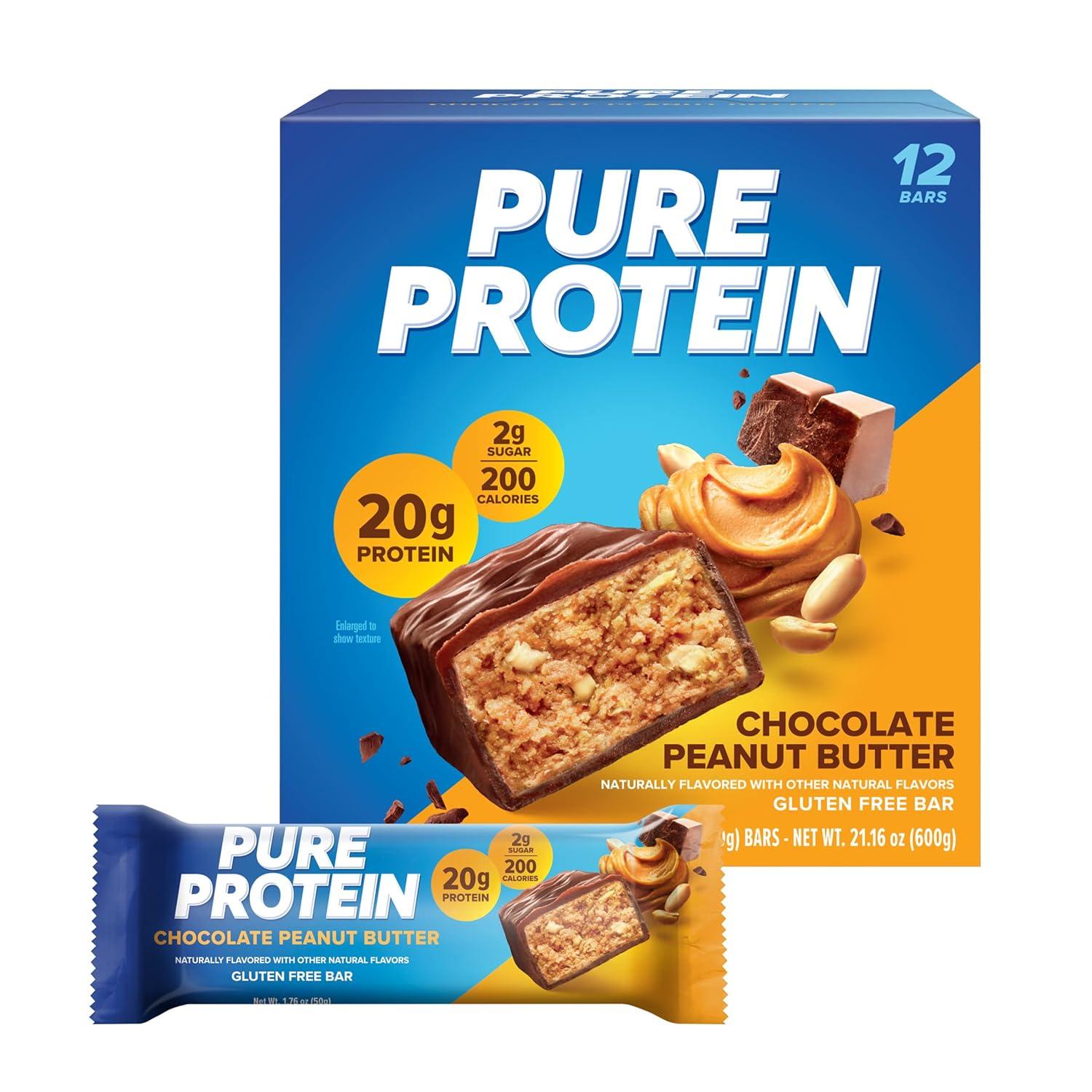 Energy-Boosting Pure Protein Bars: Gluten Free Showdown!