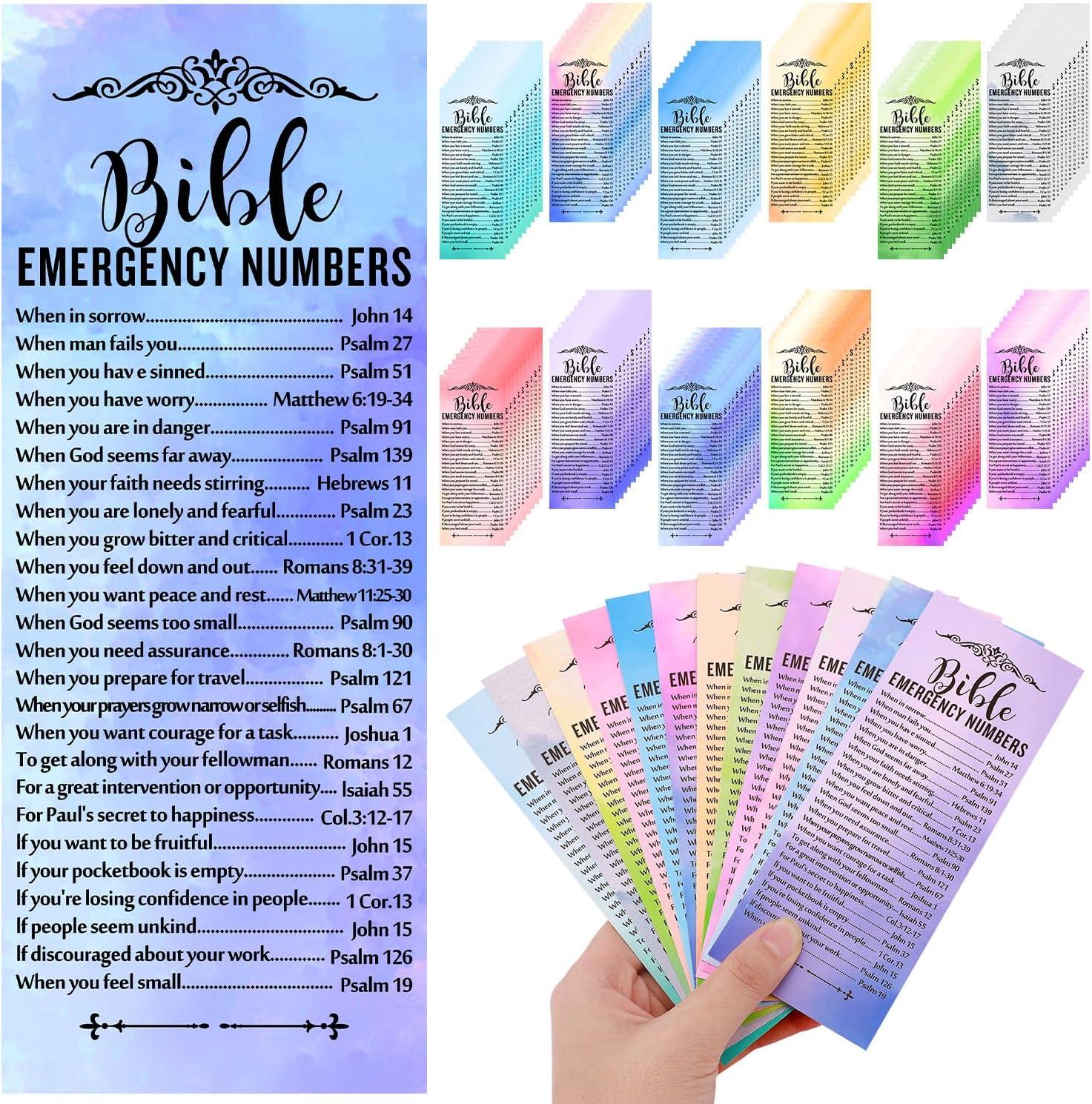 Surprising Benefits of 120 Pcs Bible Bookmarks for Church Gifts