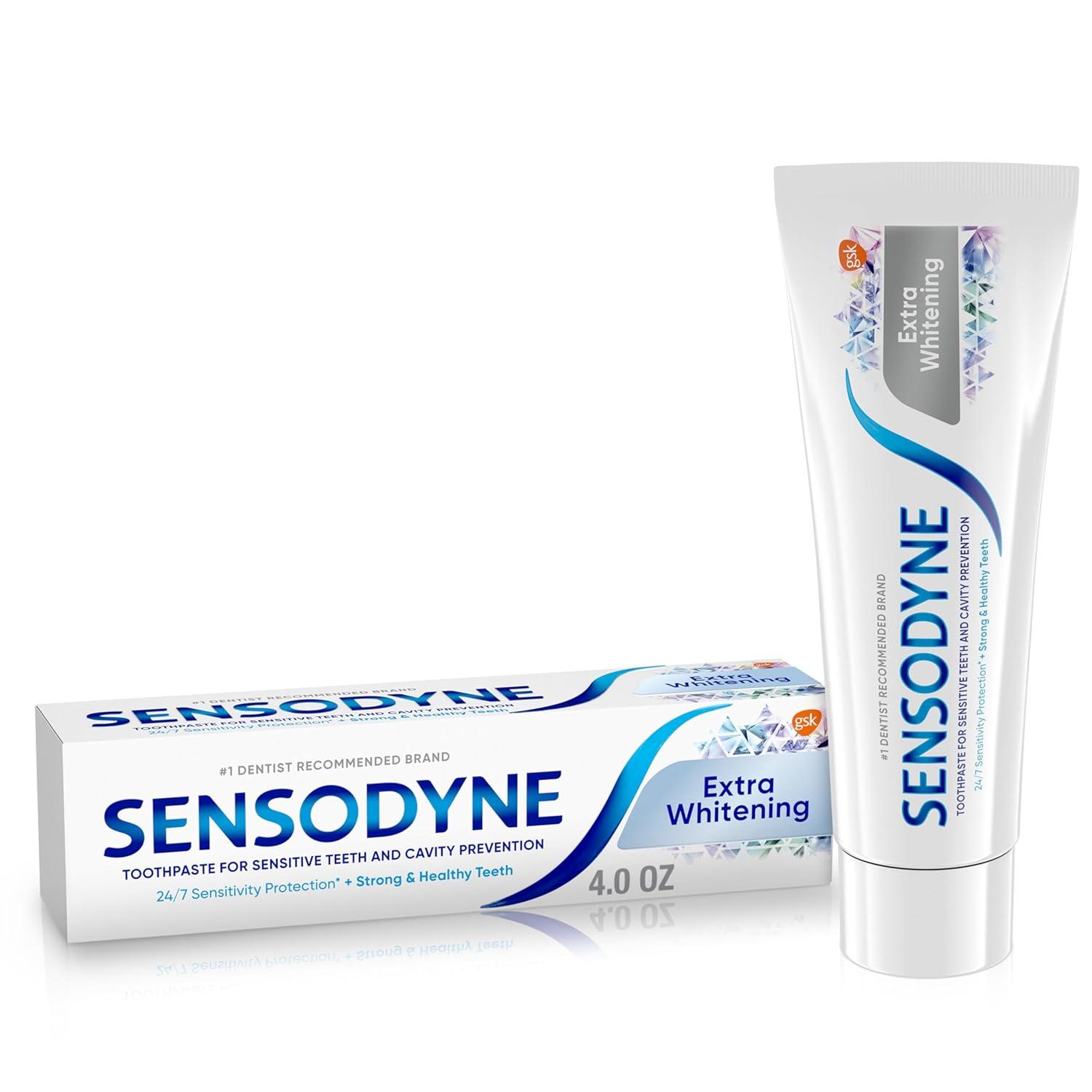 Sensitive Teeth Showdown: Sensodyne Whitening vs. Cavity Care