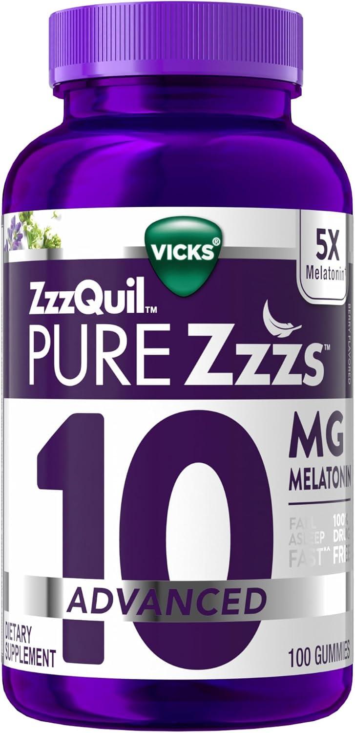 ZzzQuil Gummies vs. Traditional Melatonin: Berry Bliss Showdown