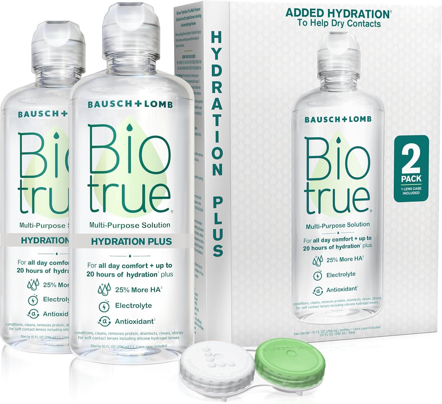 Hydration Showdown: Biotrue Solution's Benefits for Lenses
