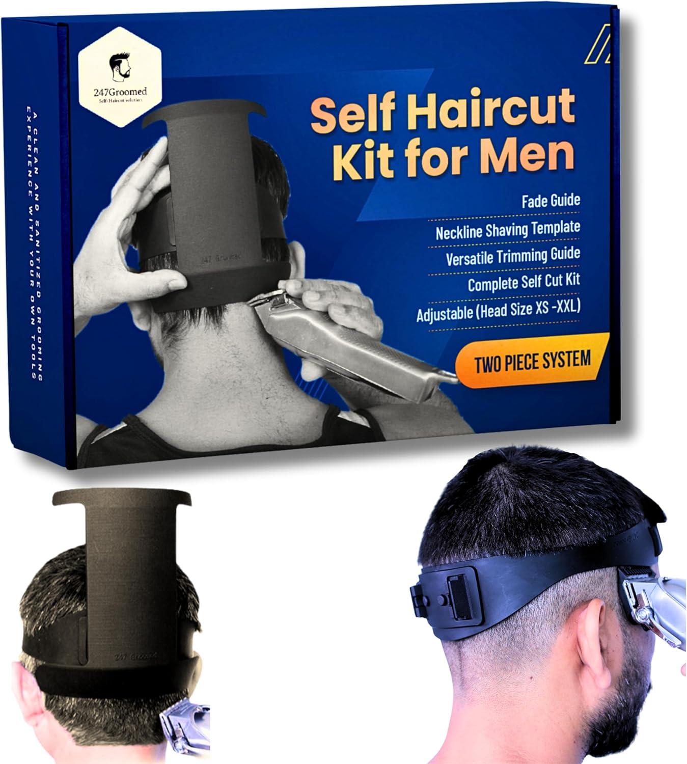 Self Haircut Showdown: Neckline Templates vs. Fade Tools