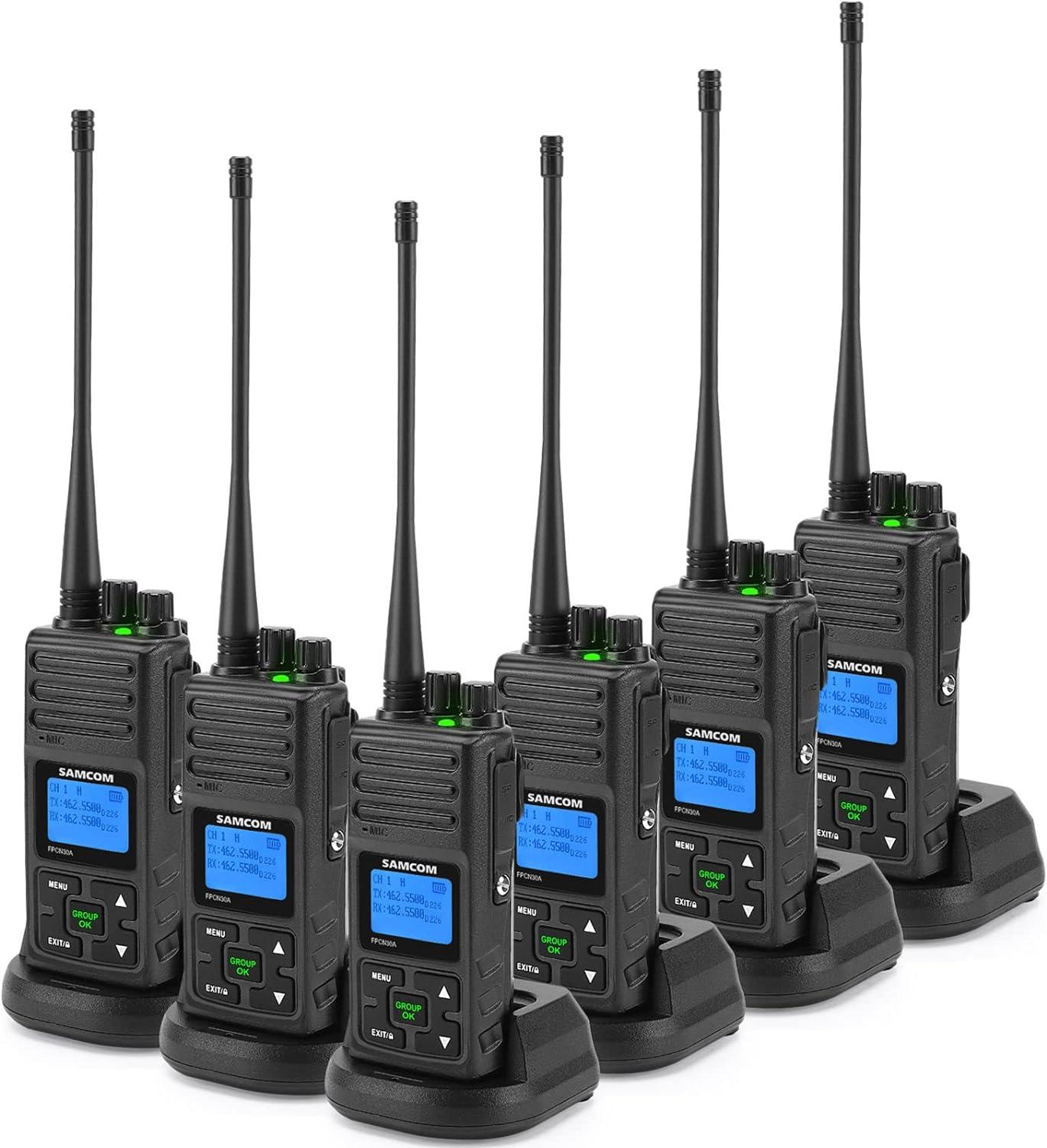 Walkie Talkies Showdown: SAMCOM's Range vs. Battery Life
