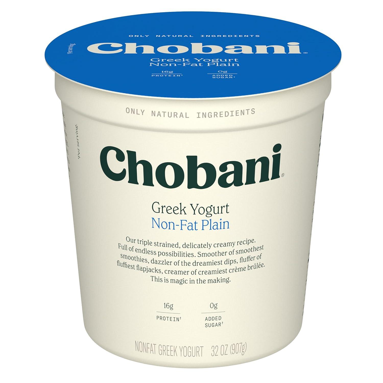 Greek Yogurt Showdown: 0% vs. 2% vs. Chobani's Creaminess