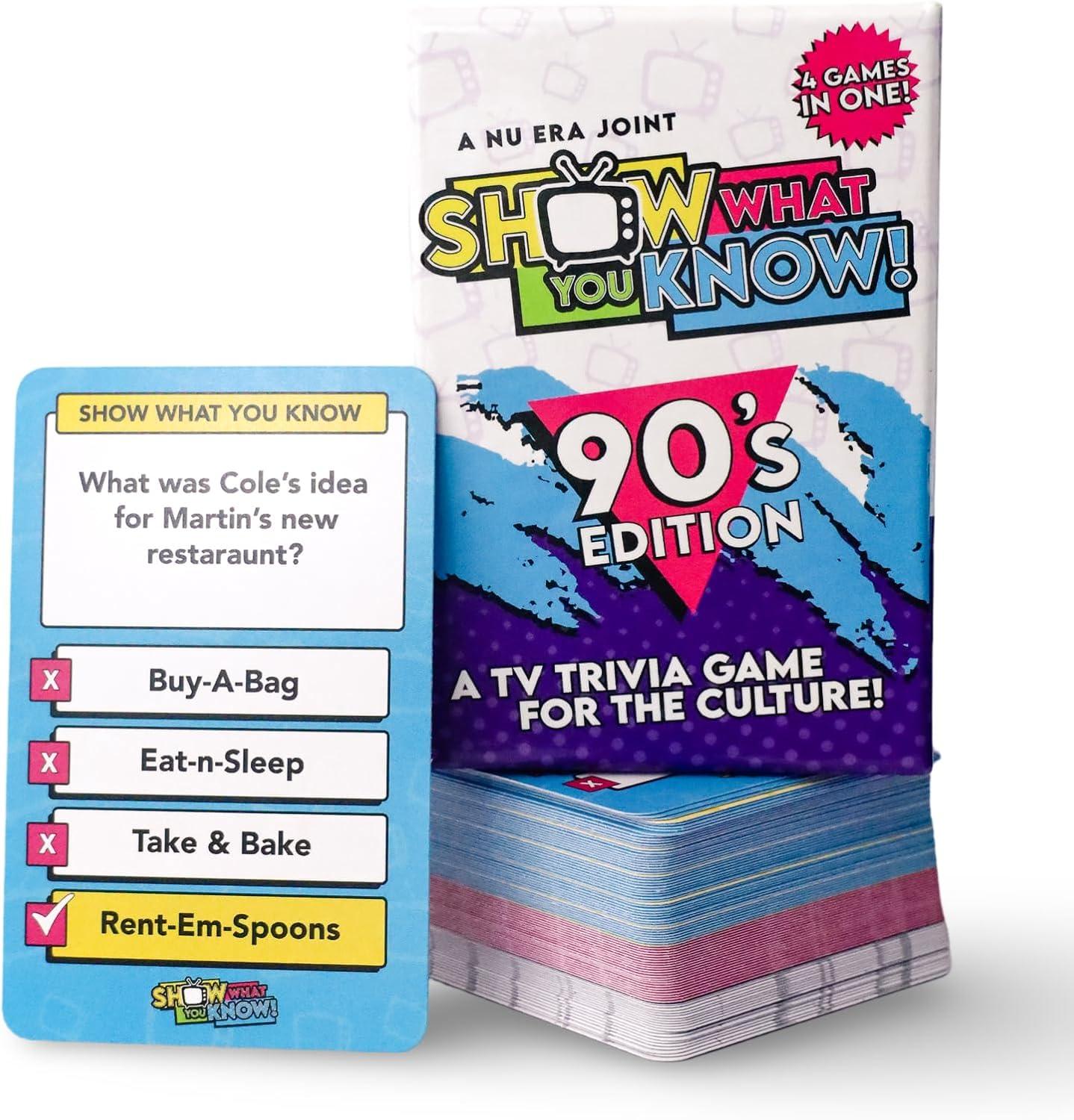 90s TV Showdown: Tested Trivia, Charades & More for Fun Game Nights