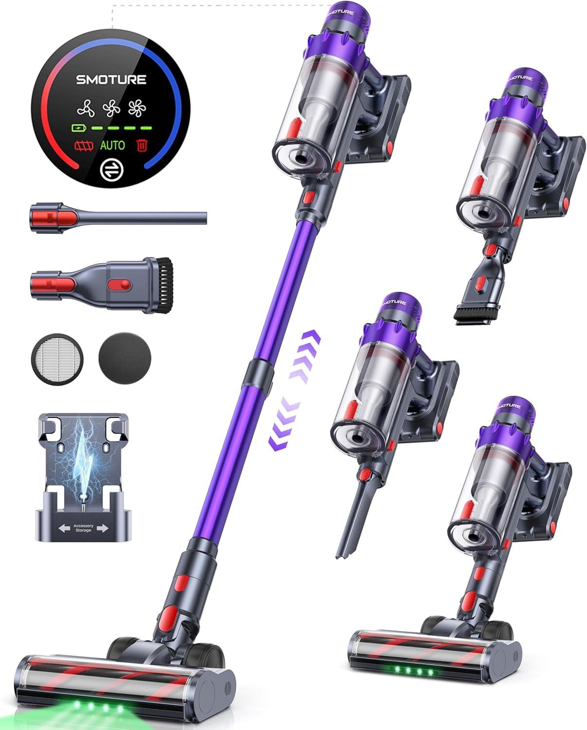 Comparing cordless vacuums: tested suction, runtime, and smart features