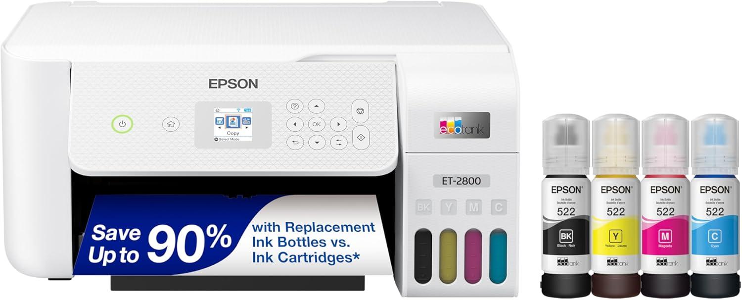 Compare Epson ET-2800: EcoTank Convenience vs Clarity for Home Use - Tested Insight