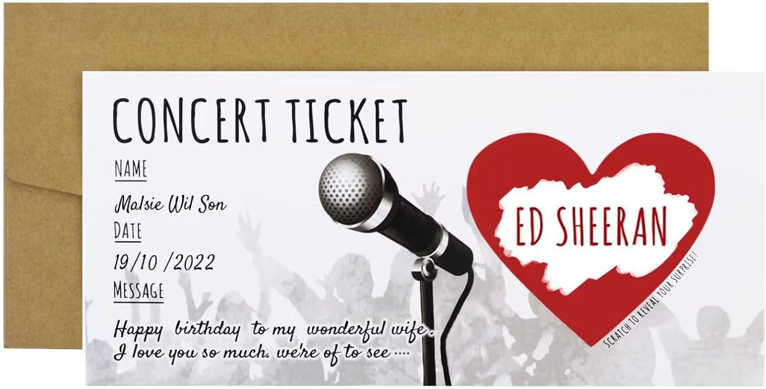 Surprising Concert Gift: Showdown Scratch Off Tickets!