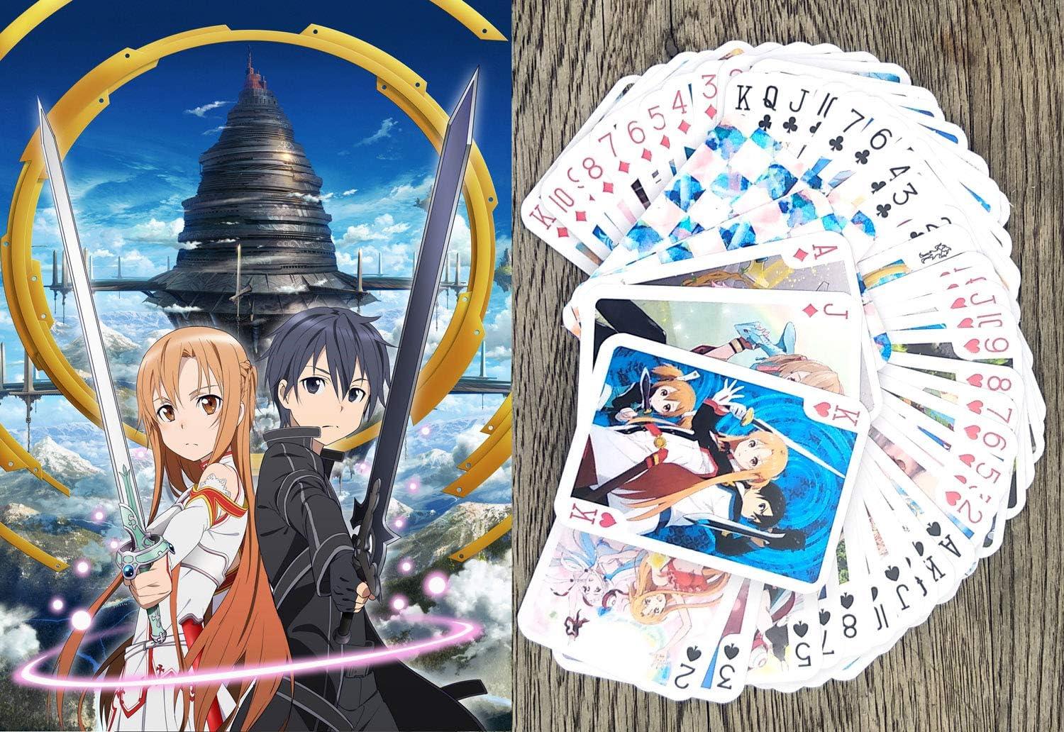 Showdown: SAO Kirito Asuna Cards Tested - Unique Design, 54 Cards, Trending RPG Collectible