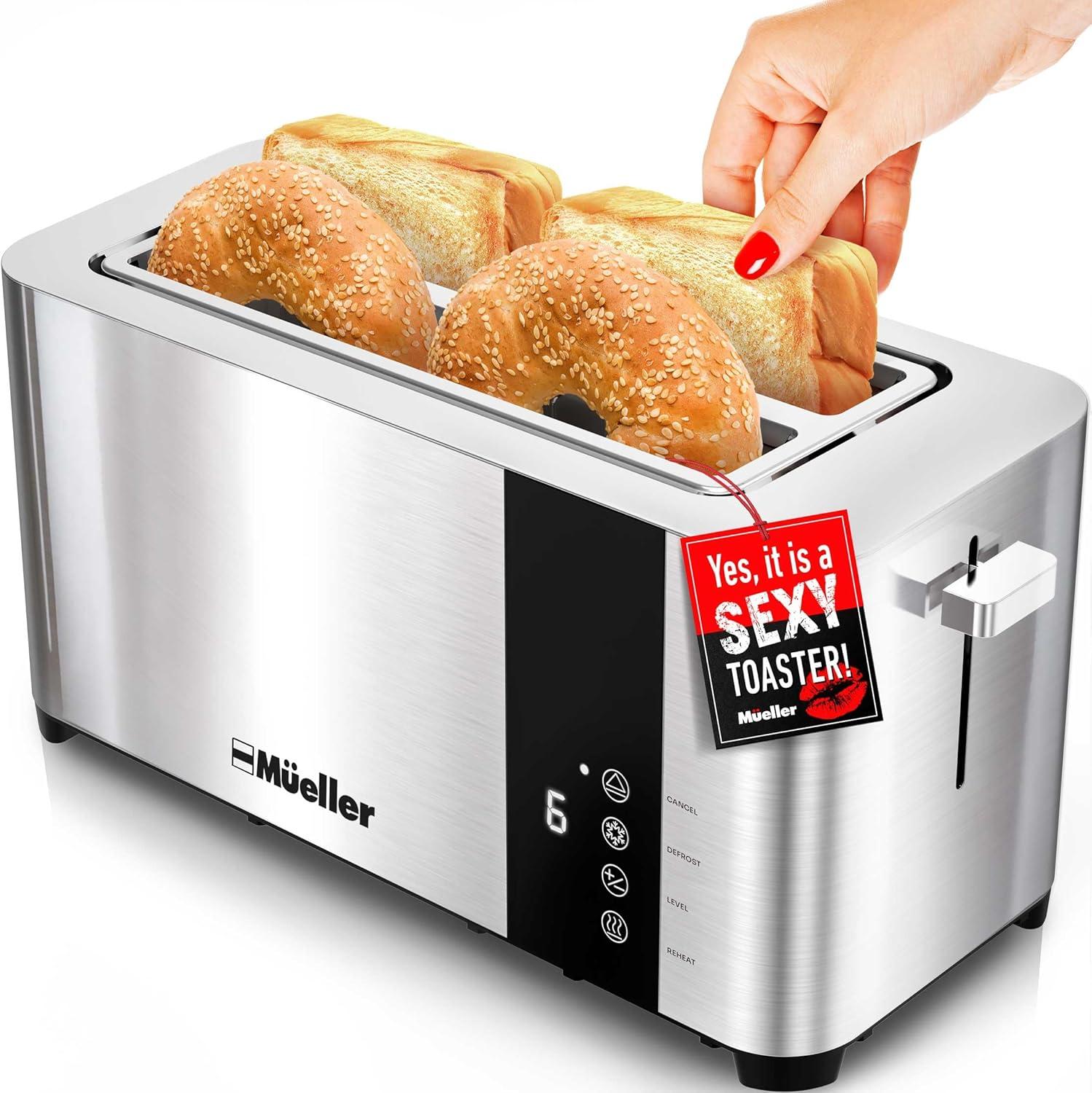 Mueller vs. Breville: Tested Toaster Showdown for Bagels... Surprising Win!