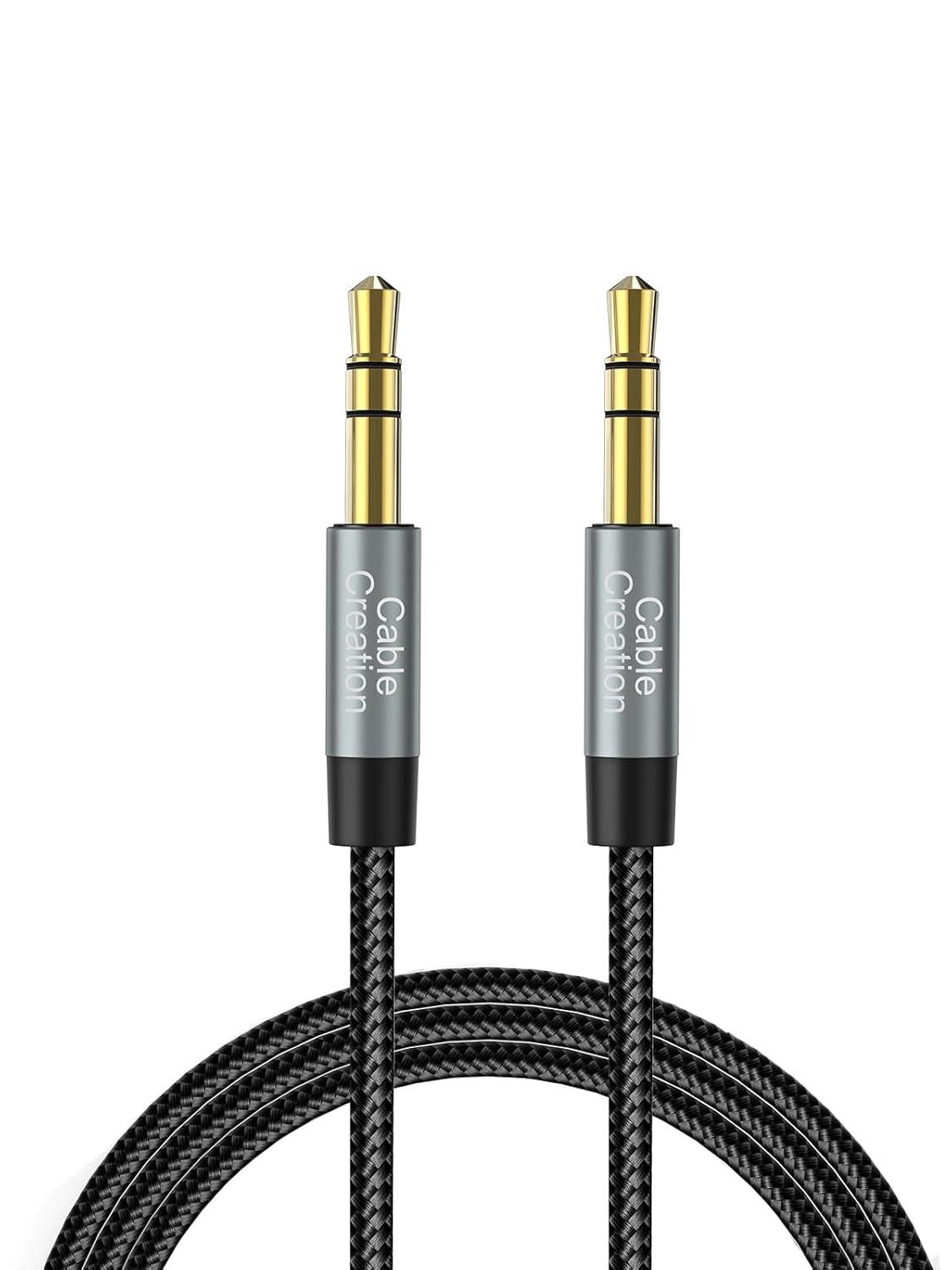 Surprising Sound Test: CableCreation aux cord, braided precision, 3.5mm multitasker... perfect for phones, Car Stereos $50