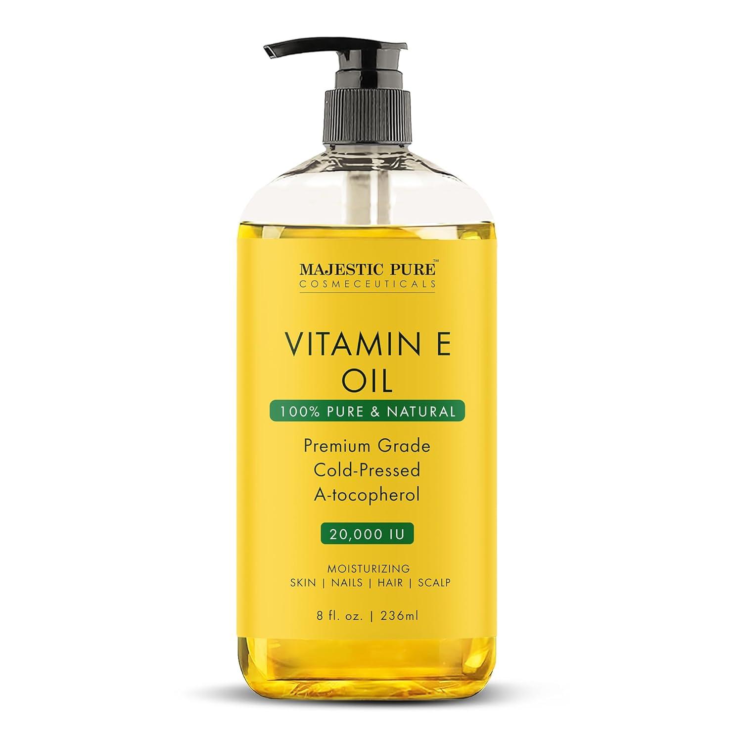 Vitamin E Bath Oil: Surprising Youthful Skin Benefits Tested!