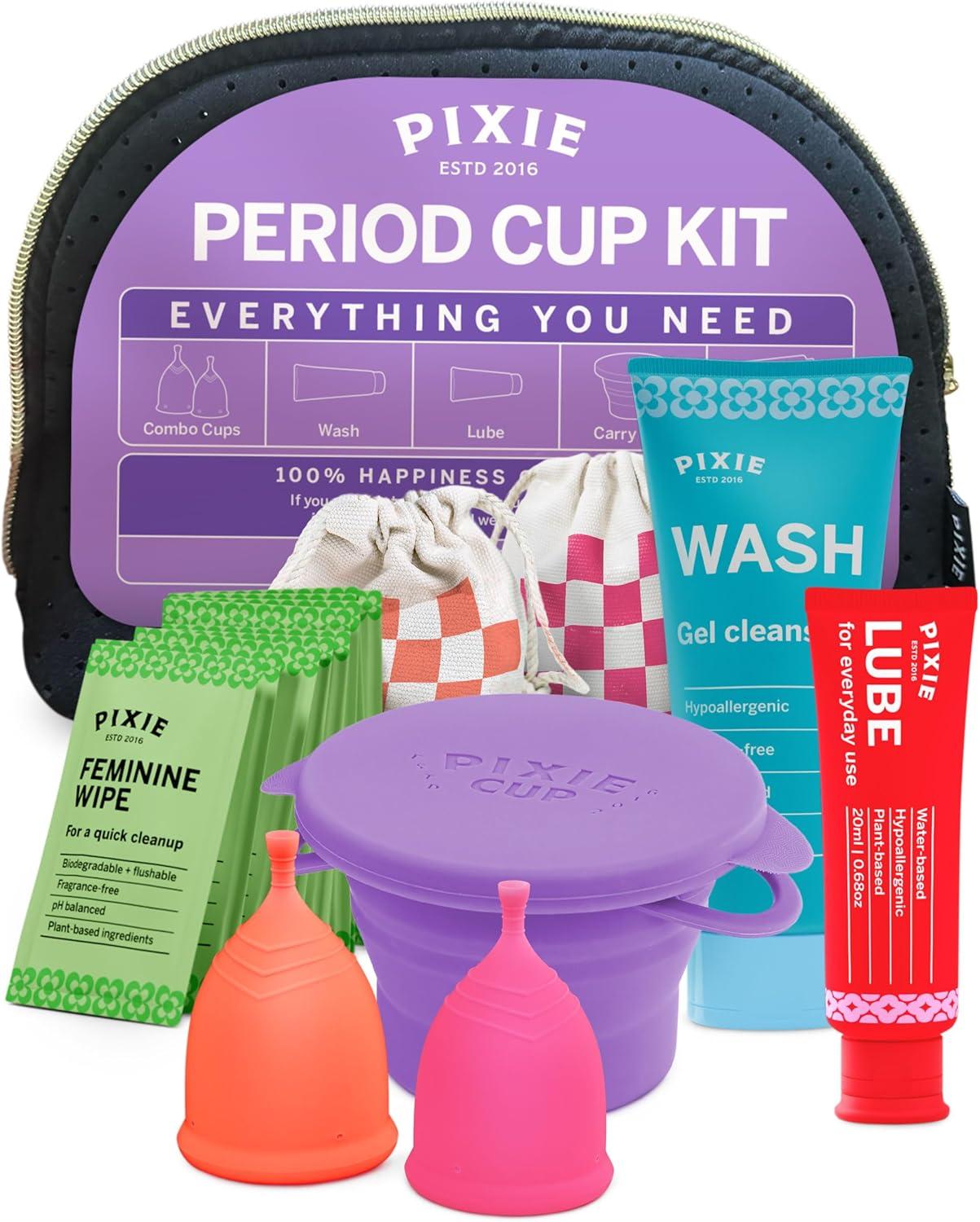 Pixie Cup Showdown: Tested Non-Toxic Silicone Kit for Period Use... Marvelous!