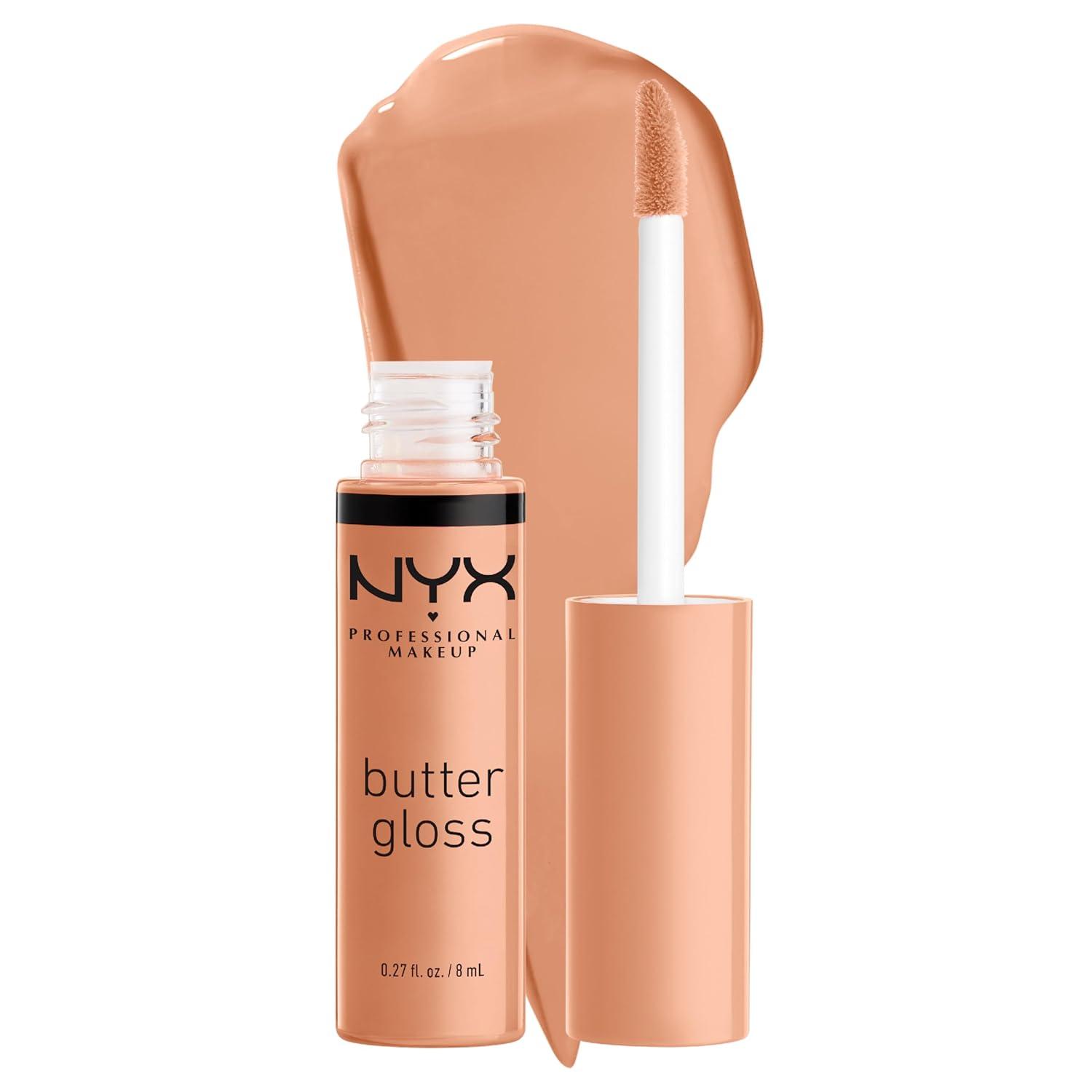 NYX Gloss Showdown: Non-Sticky Versus Butter tester's True Nude find