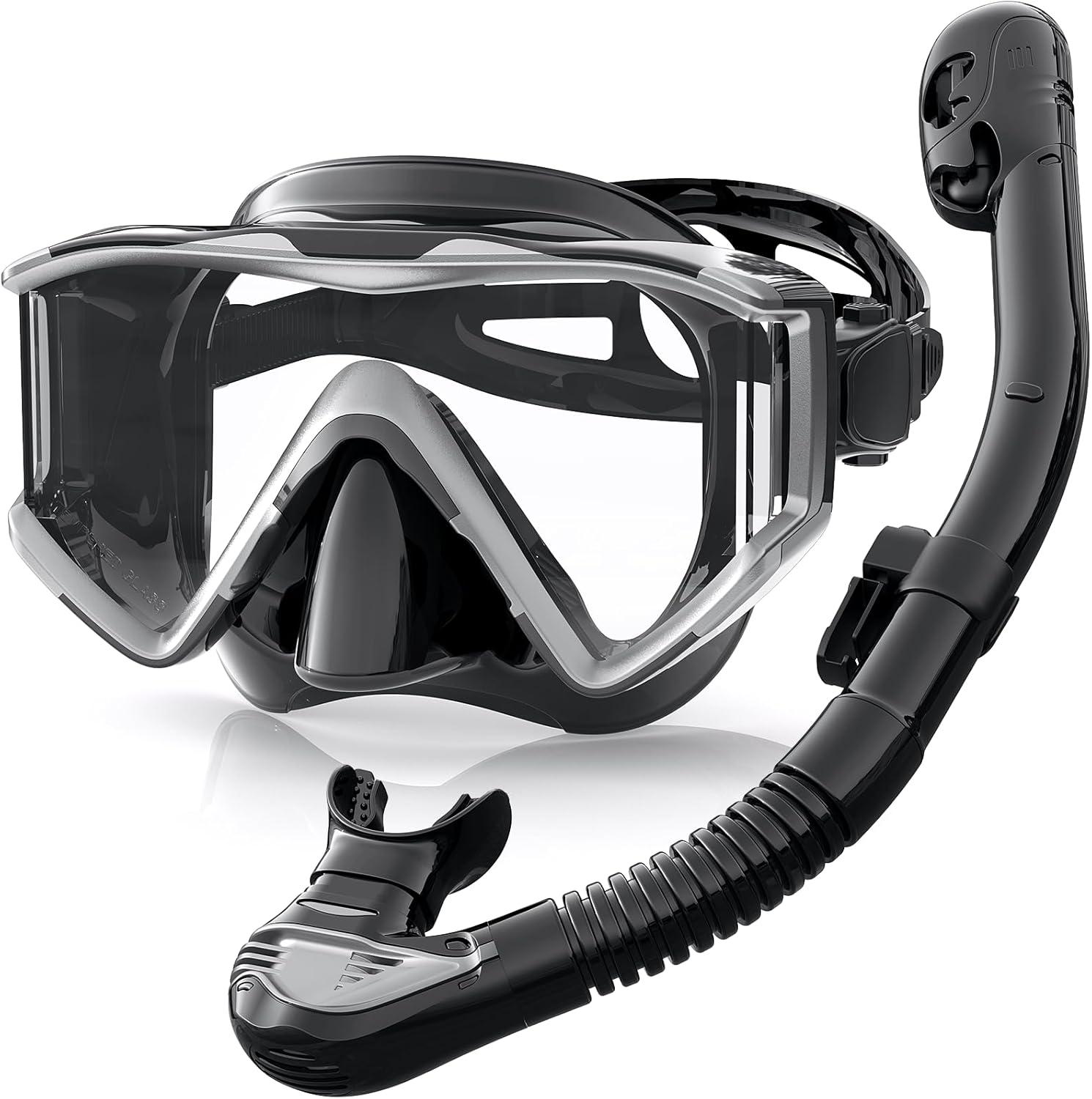 Great Ever Snorkel Compared—Wow! Versatile_mask, Anti-Fog View, Unique_Dry Top Gear misuse_alert