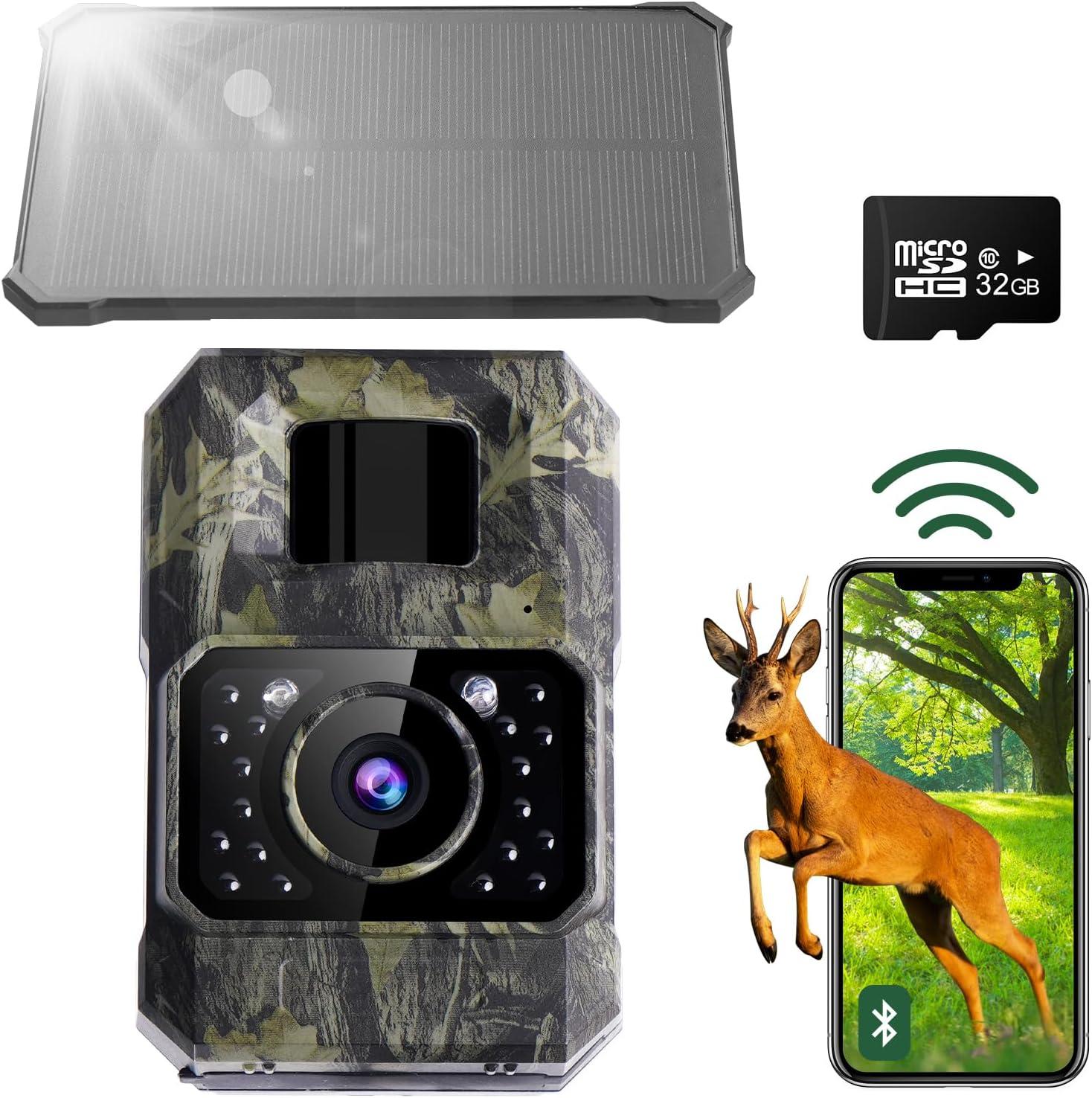 48MP Tested Game Camera:_surprising_ Motion Trigger, Night Vision IP66 _Outdoor_ Showdown