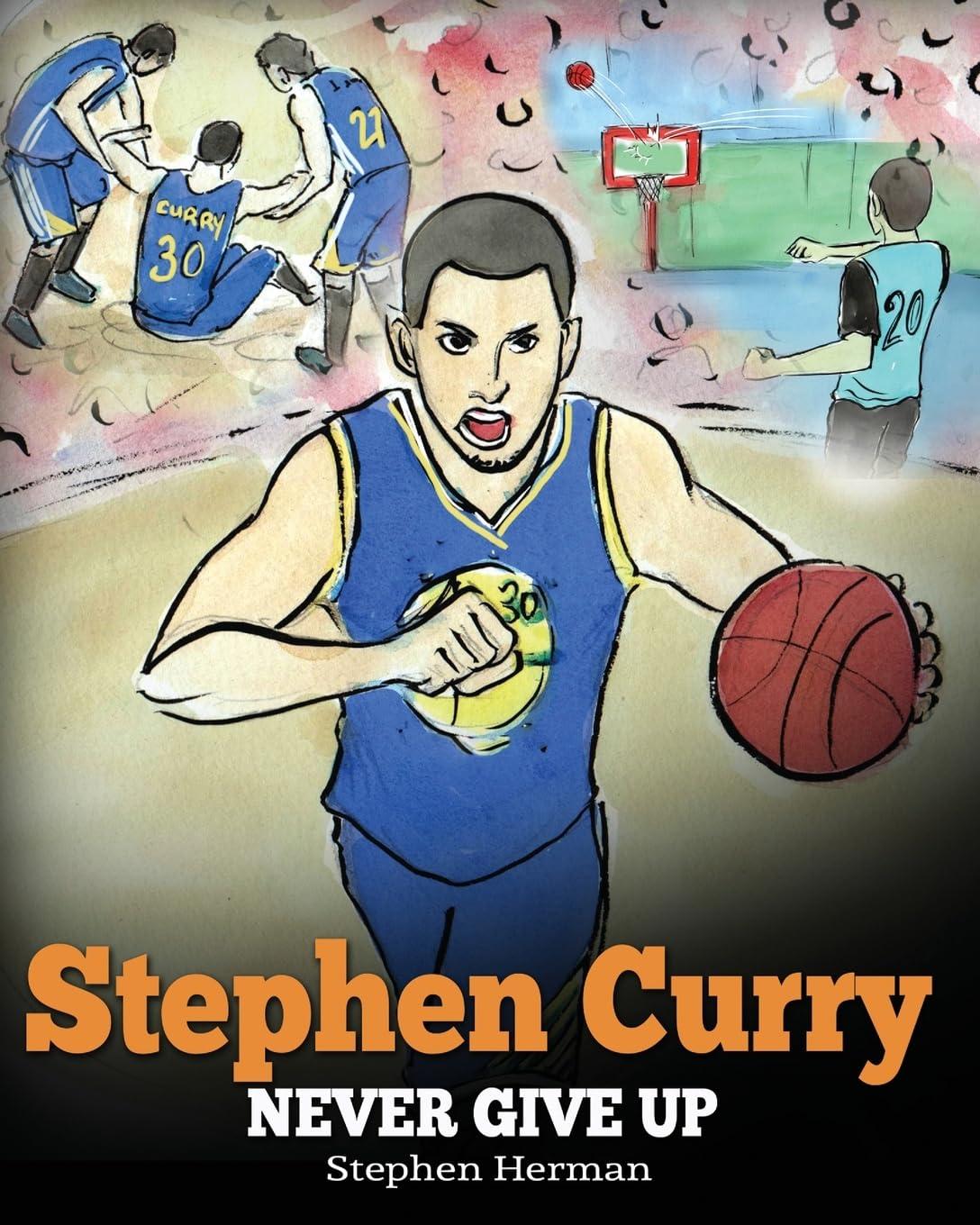 Stephen Curry's Story: Tested, Inspring, Youth Book,URRENT Trend