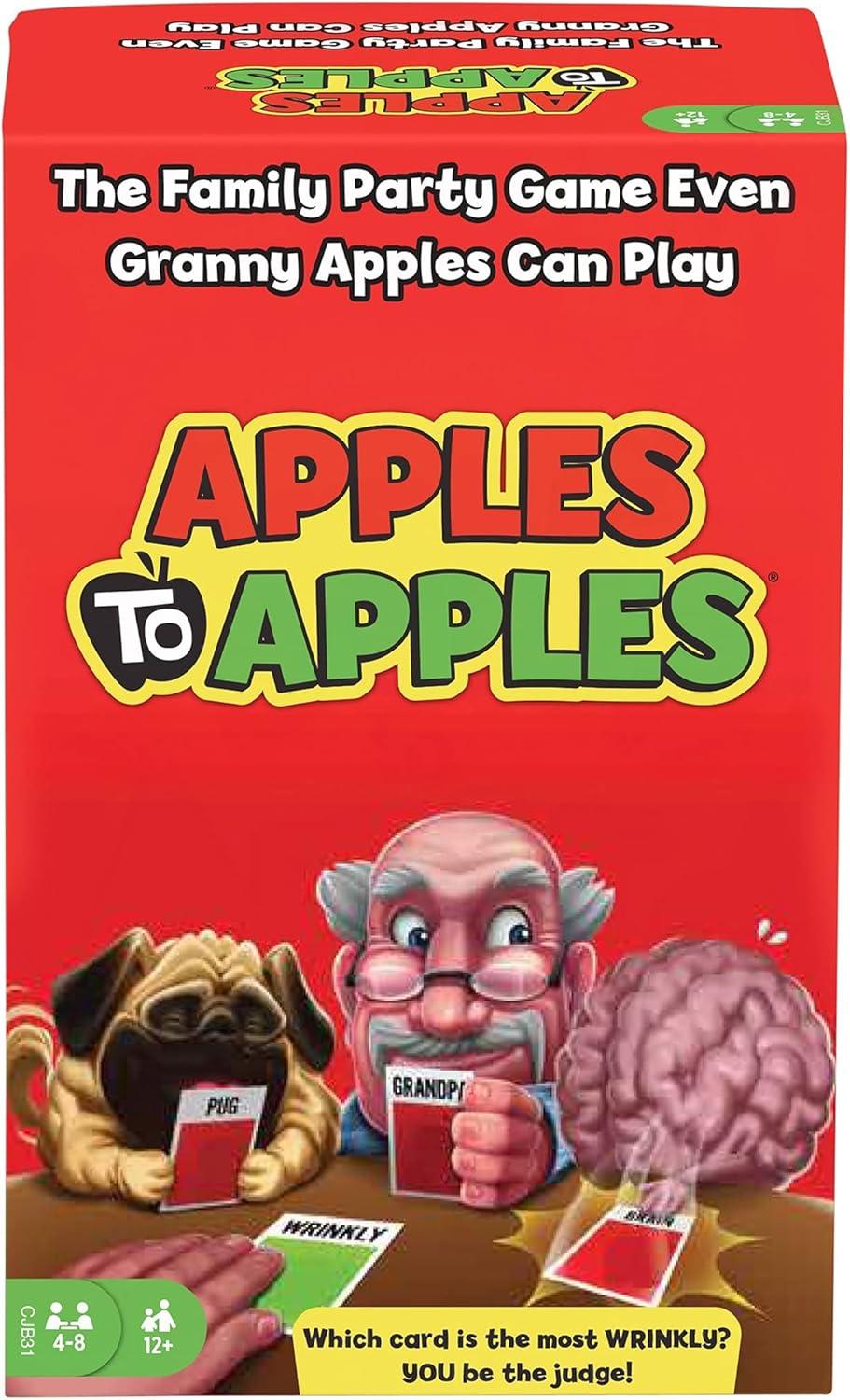 Family Fun Compared: Mattel’s vs Apples to Apples… Tested forcard games, parties, andplaydates now!