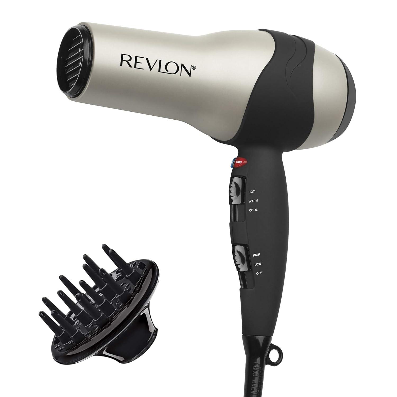 Revlon Dryer Showdown: Ionic Turbo vs. Ceramic (1875W)...Fast Drying Test!