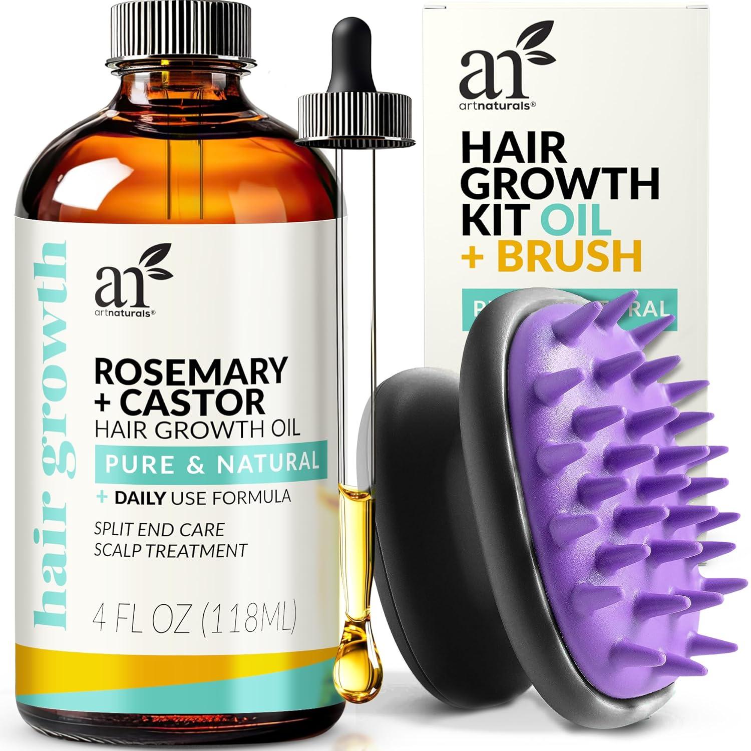Advanced Oil Spray VersusCastor Formula: SurprisingHair Growth Tested