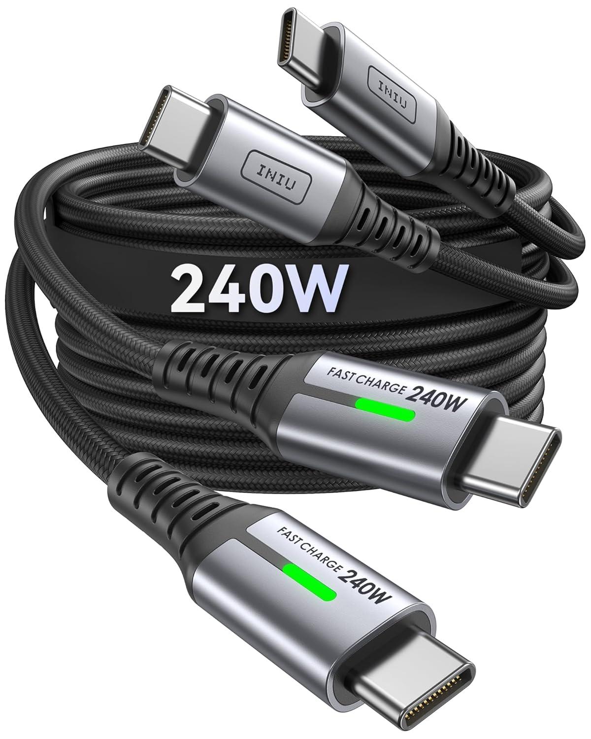 Charged Iniu Showdown: Superb 240W Cable Blasts Trends in Tests... For Big Tech!