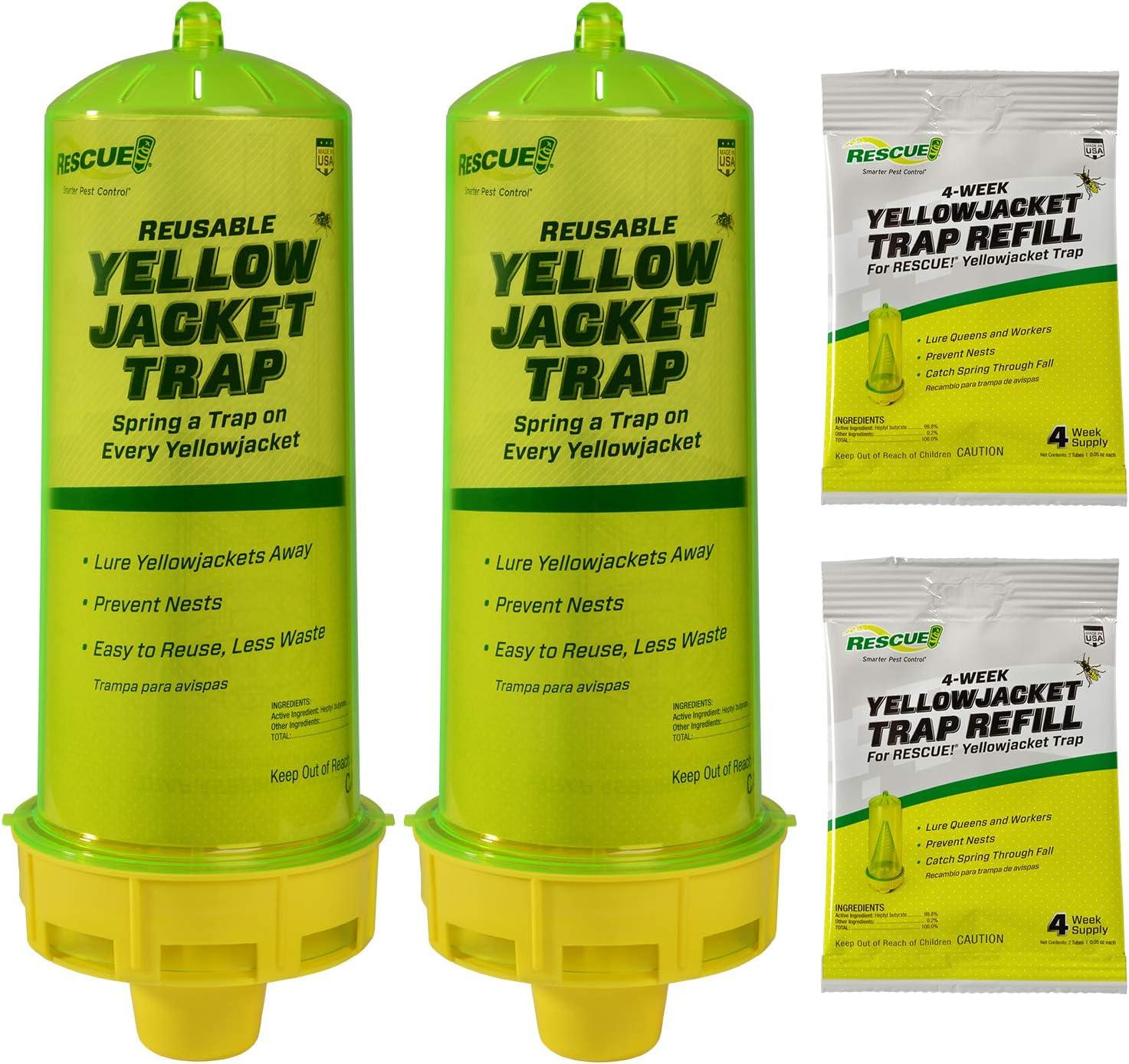 Yellowjacket Showdown: Trap vs Refills - Tested, Tricky Drips!