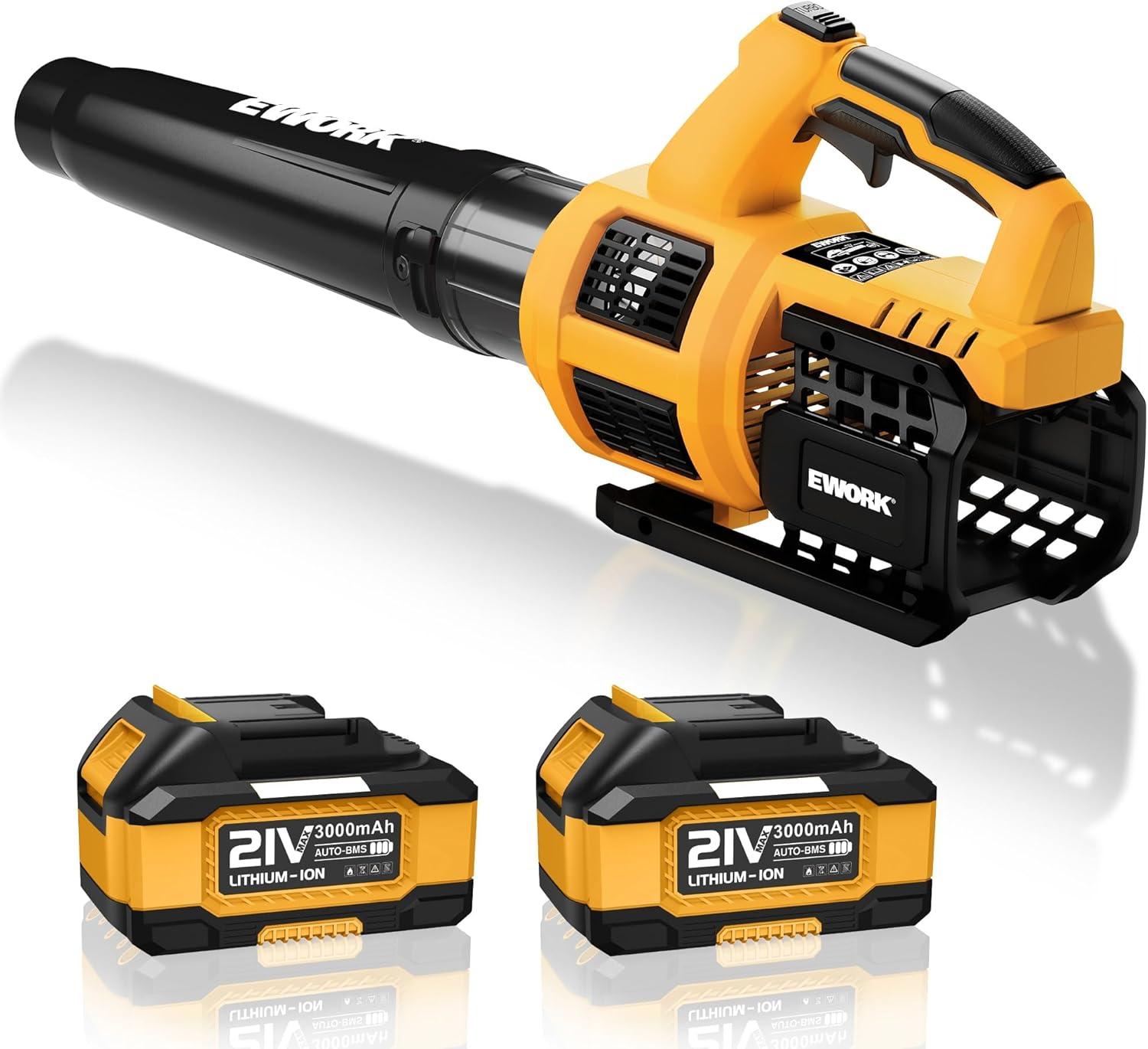 Dual 20V Blower Versus 21V: Runtime Compared