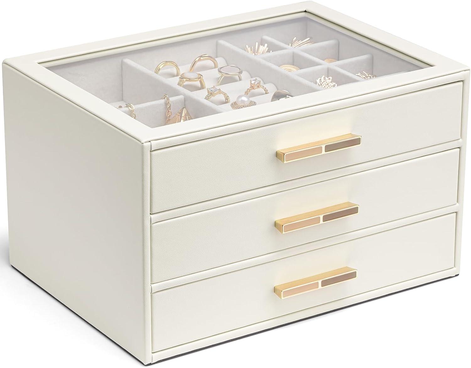 Vlando's Test-Ed Lid Box: 3-Drawer Beauty vs. Clutter... Perfect Gift!