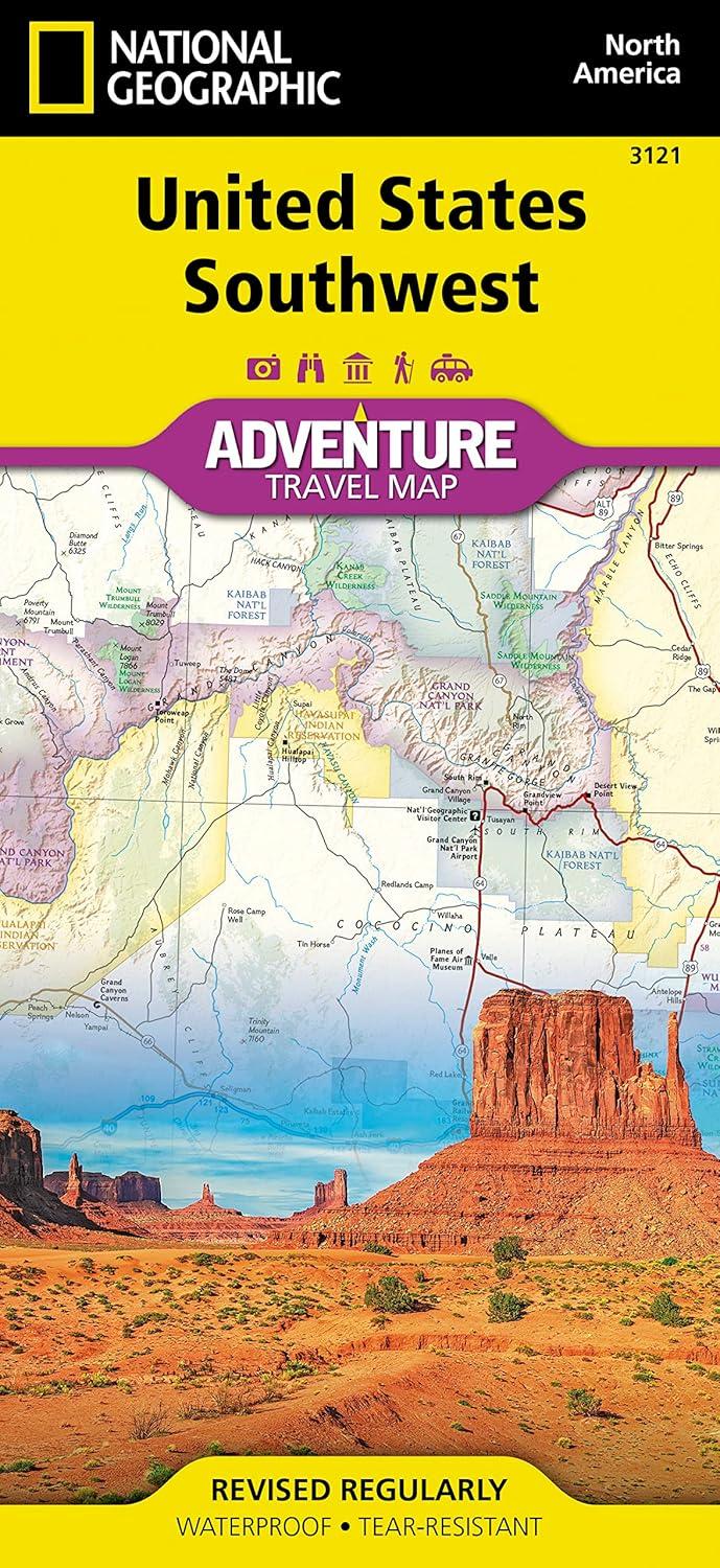 National Geographic vs. Southwest Map: Tested, Detailed Trails, Adventure Ready