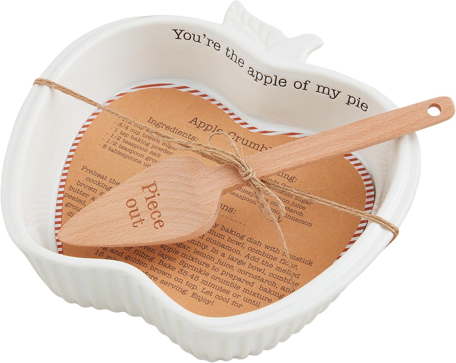 Versus bakeware surprise: tested mud pie vs. apple pie bakers... handy/findable choice!