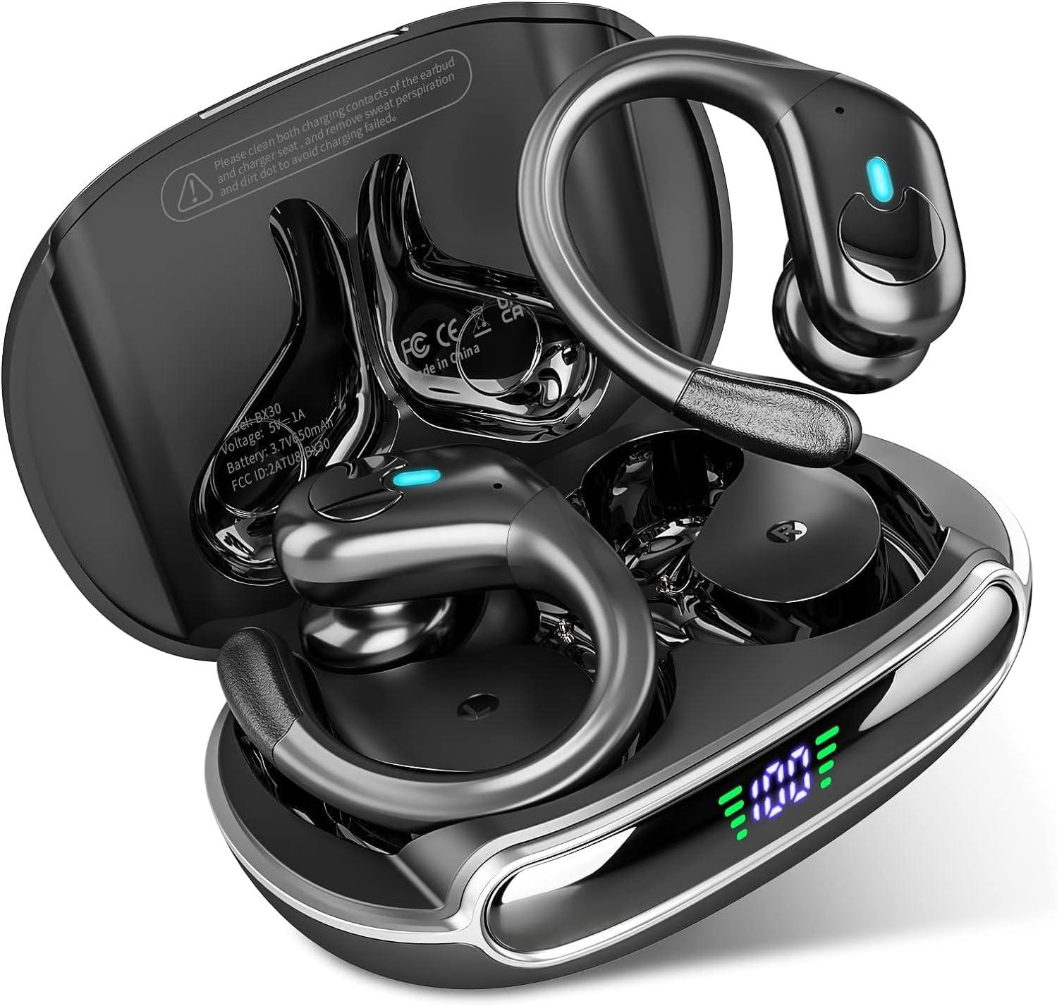 Bluetooth Earbuds Showdown: Tested Dual LED Case, 80H Play Time, IPX7 Splash... Trending Pick!