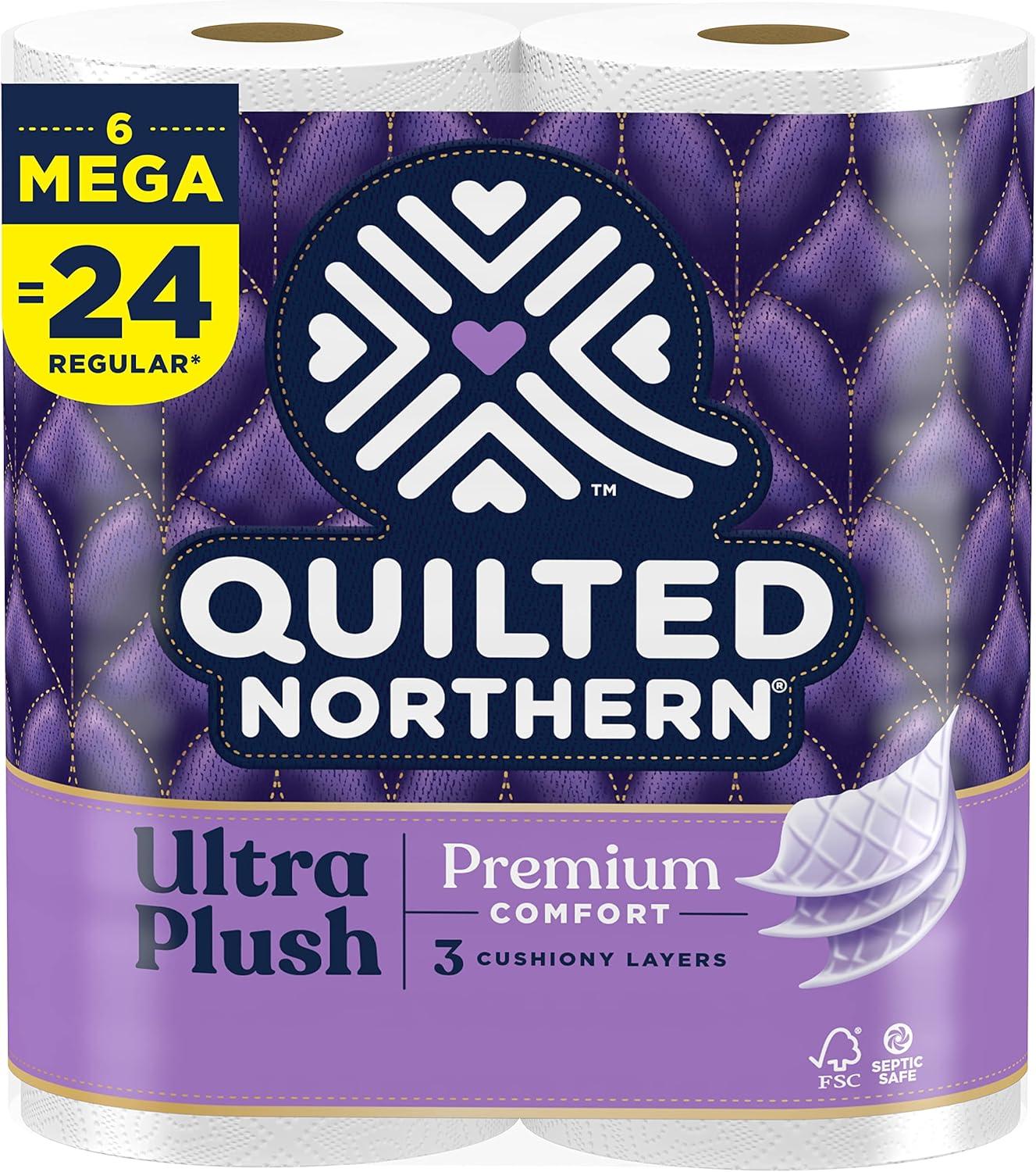 Quilted Northern Mega Rolls: Shocking Thickness Compared to Regular... See the Savings!