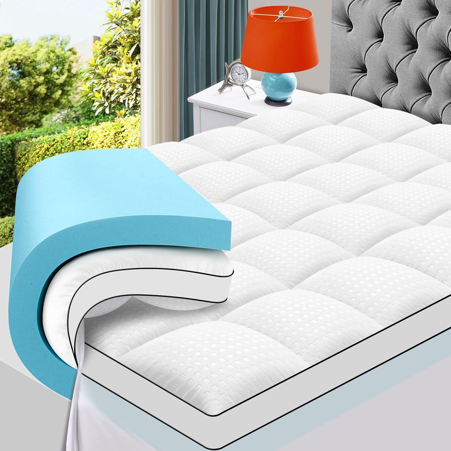 Double-Layer Comfort Showdown: Tested Mattress Topper Versus Back Pain Relief... Medium Support Win?