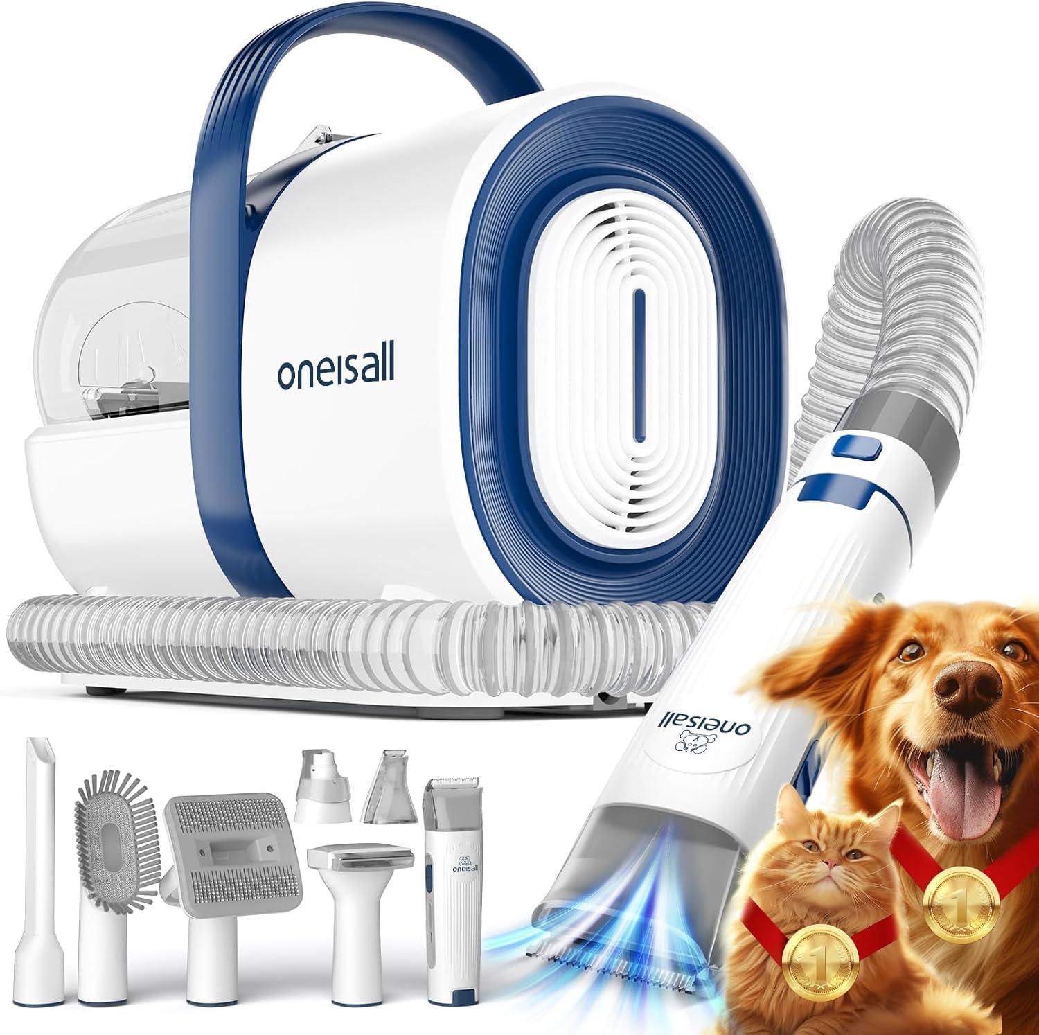 Oneisall vs. Pet Grooming: Tested Vacuum's Shocking Shed Solution!