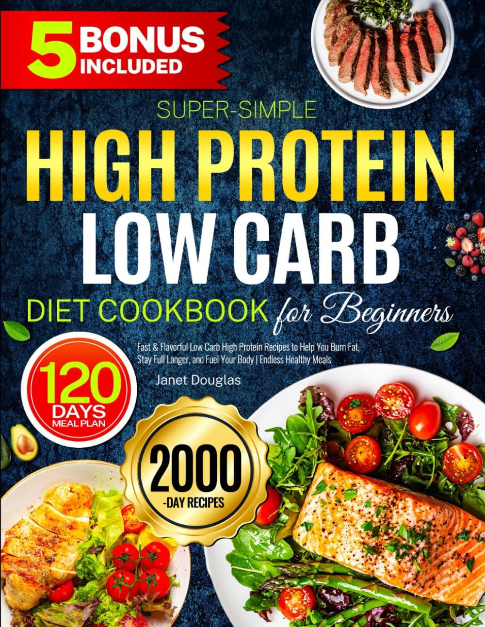 Compare Healthy Meals Cookbook: Surprising Low Carb High Protein... Tasty & Fast ( Tested )ZW