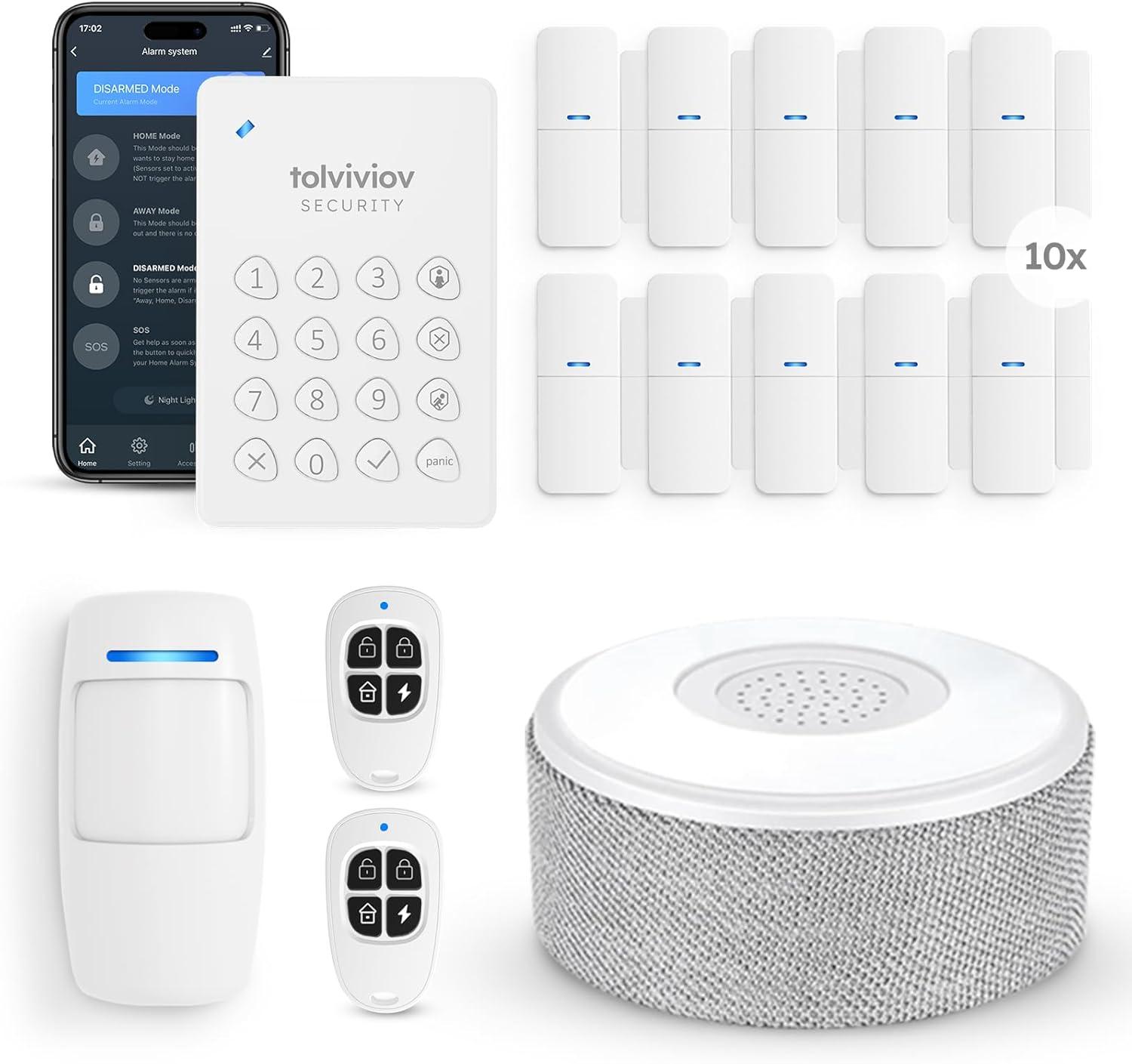 Tolvivio Alarm Showdown: WiFi, Free Alerts, Motion Sensors, Home Security… Tested