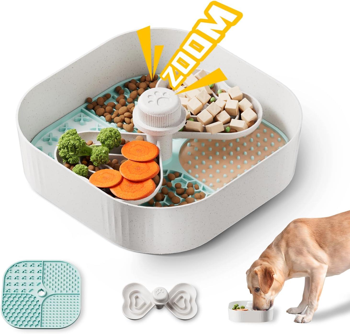 KILIN Slow Feeder vs. Lick Mat: Compared, Tested, Insightful Pet Food Fun... Perfect for Any Size Dog (40)