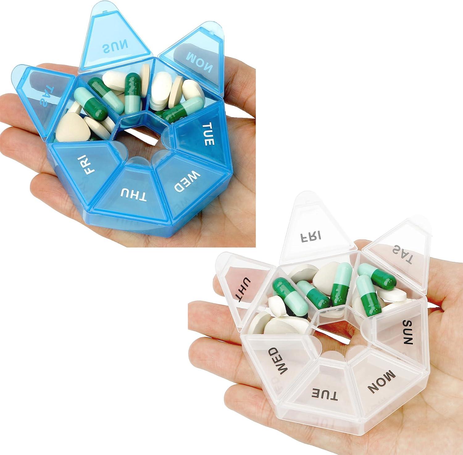 2-Pak Weekly Compared: Compact Organizer For Daily Use... Tested For Travel Efficiency